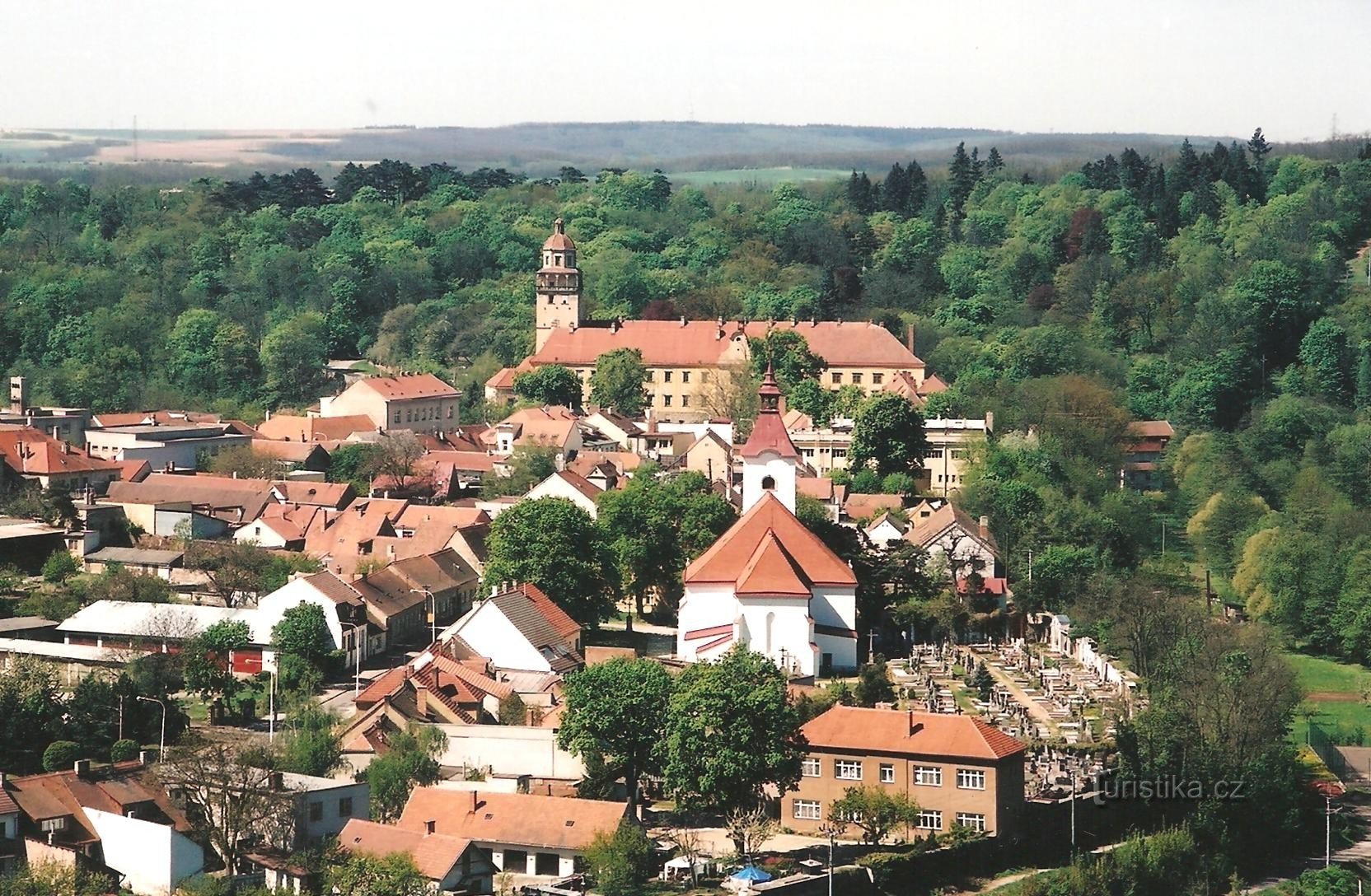 Moravský Krumlov - parte istorică