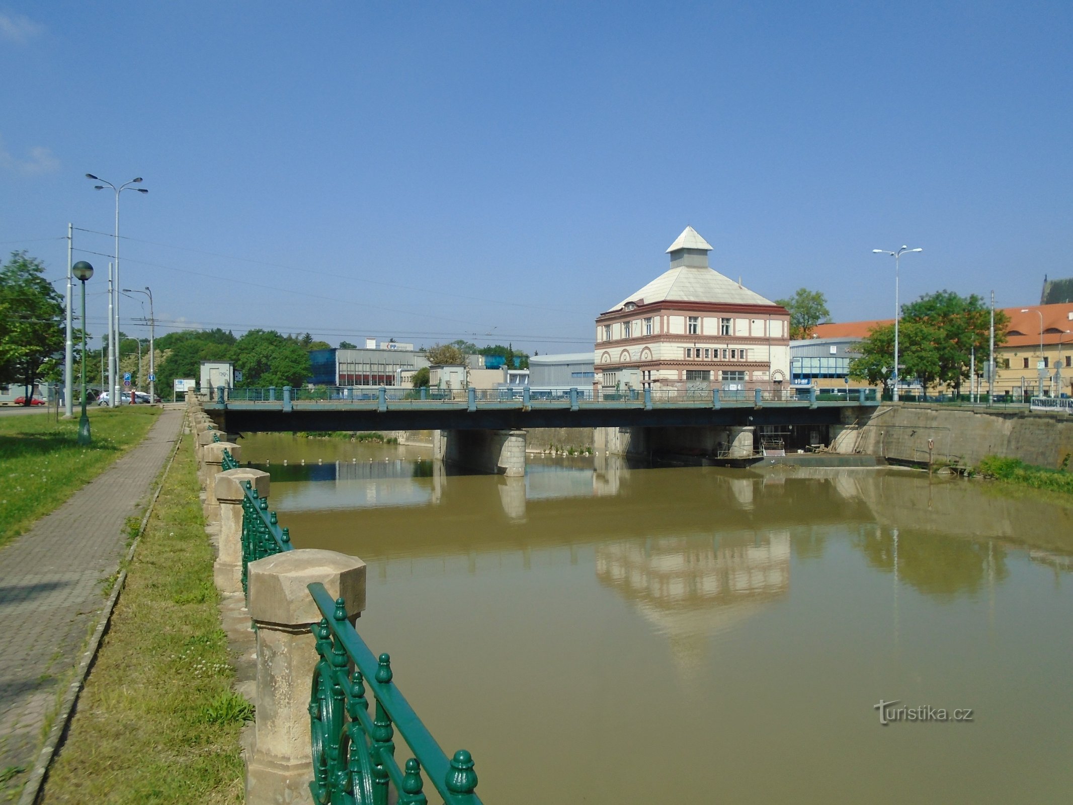 Moravski most preko Orlice (Hradec Králové)