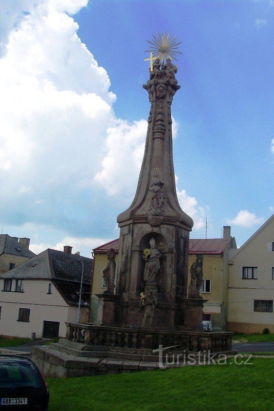 Pestsäule ohne Gerüst