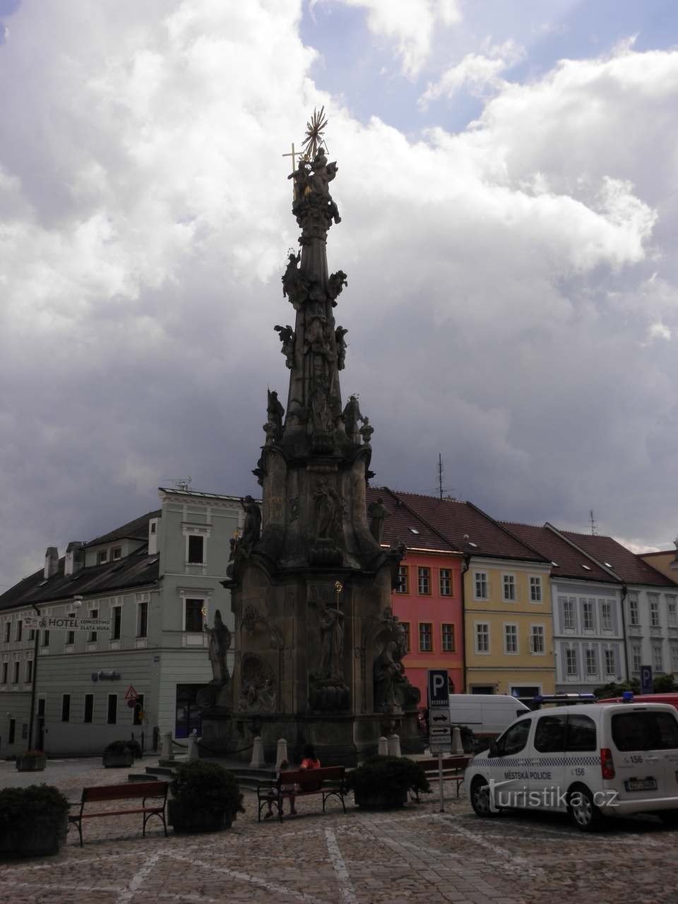 Columna de la peste Jindřichův Hradec - 27.7.2010