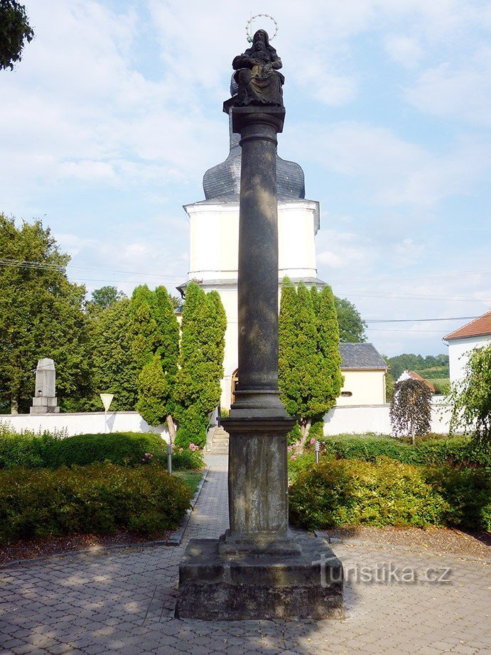 Plague column Libice nad Doubravau