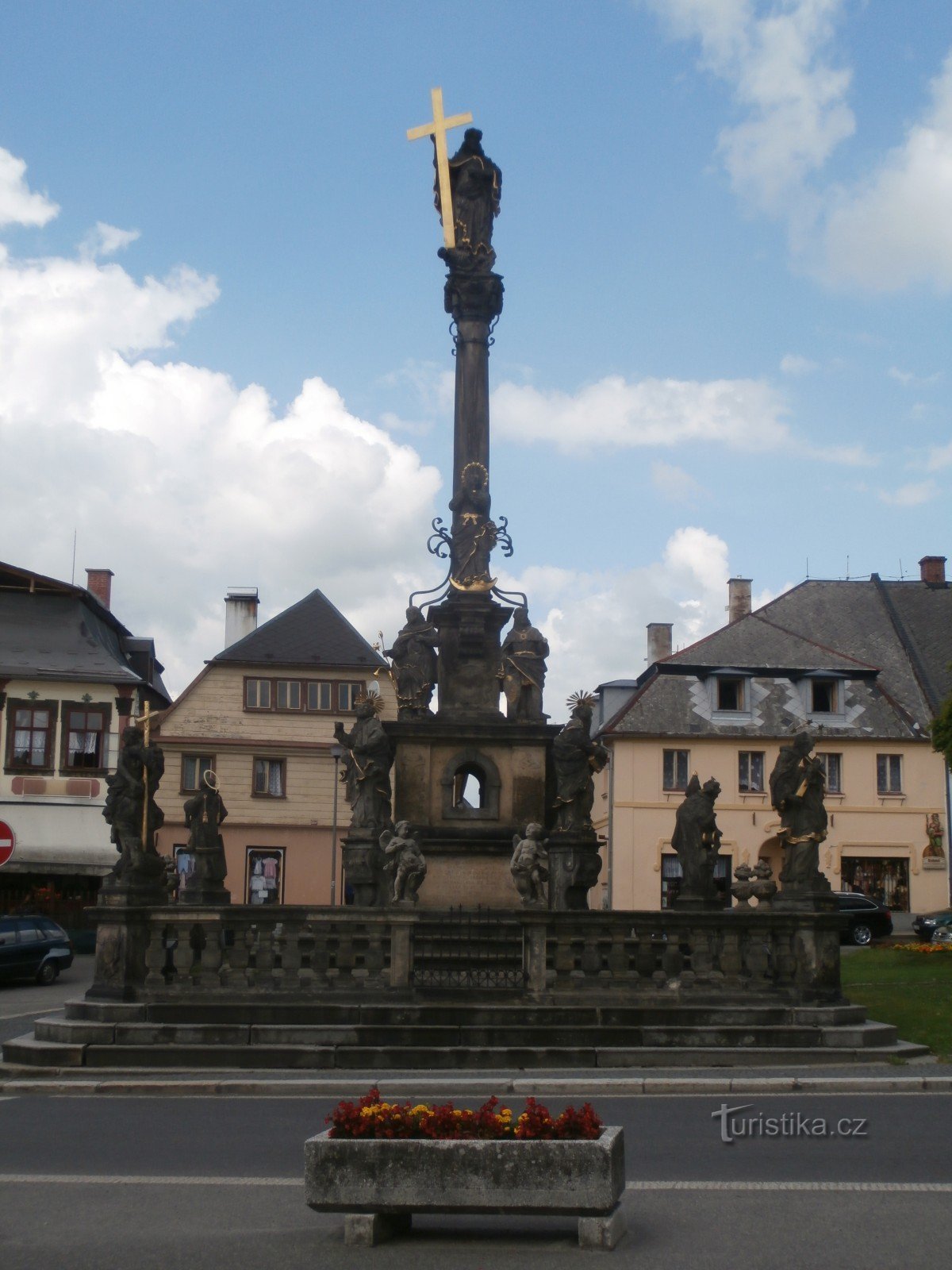 Colonne de la peste sur nous. Paix