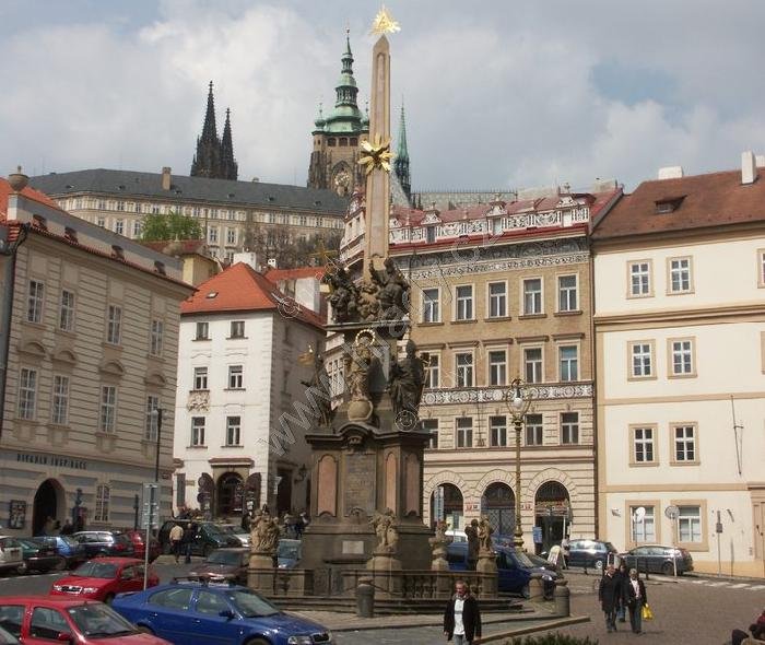 morový sloup Nejsvětější Trojice