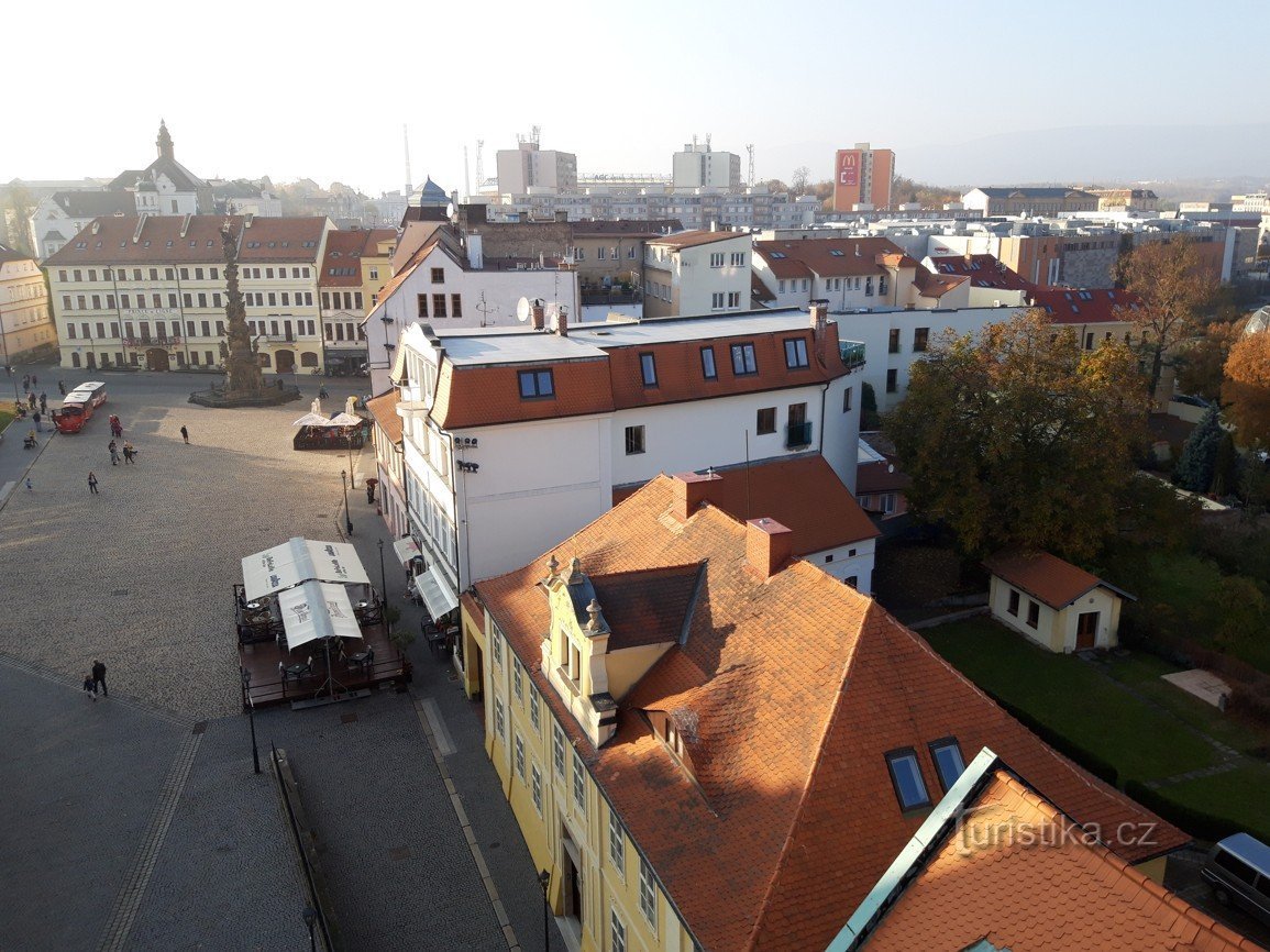 Pestsäule im Kurort Teplice