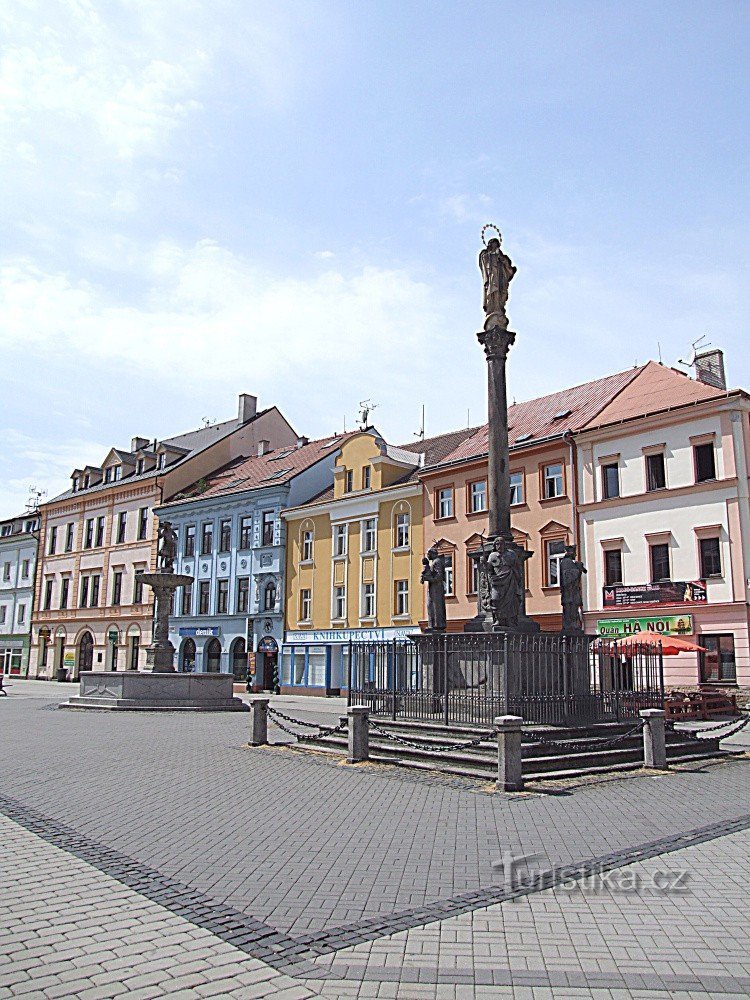 Coloana ciumei din Sokolov