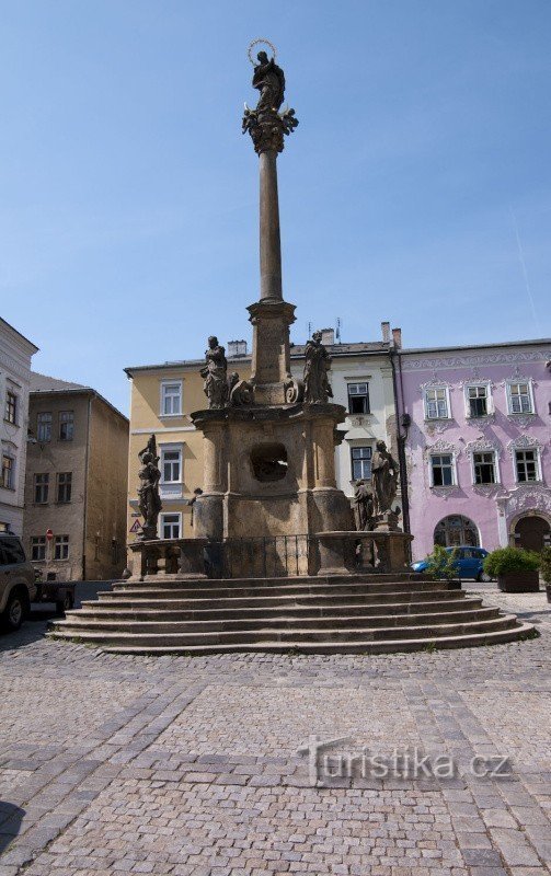 Pestsäule in Šumperk