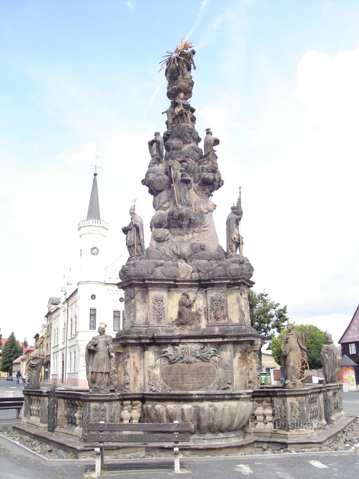 Colonne de la peste à Zákupy