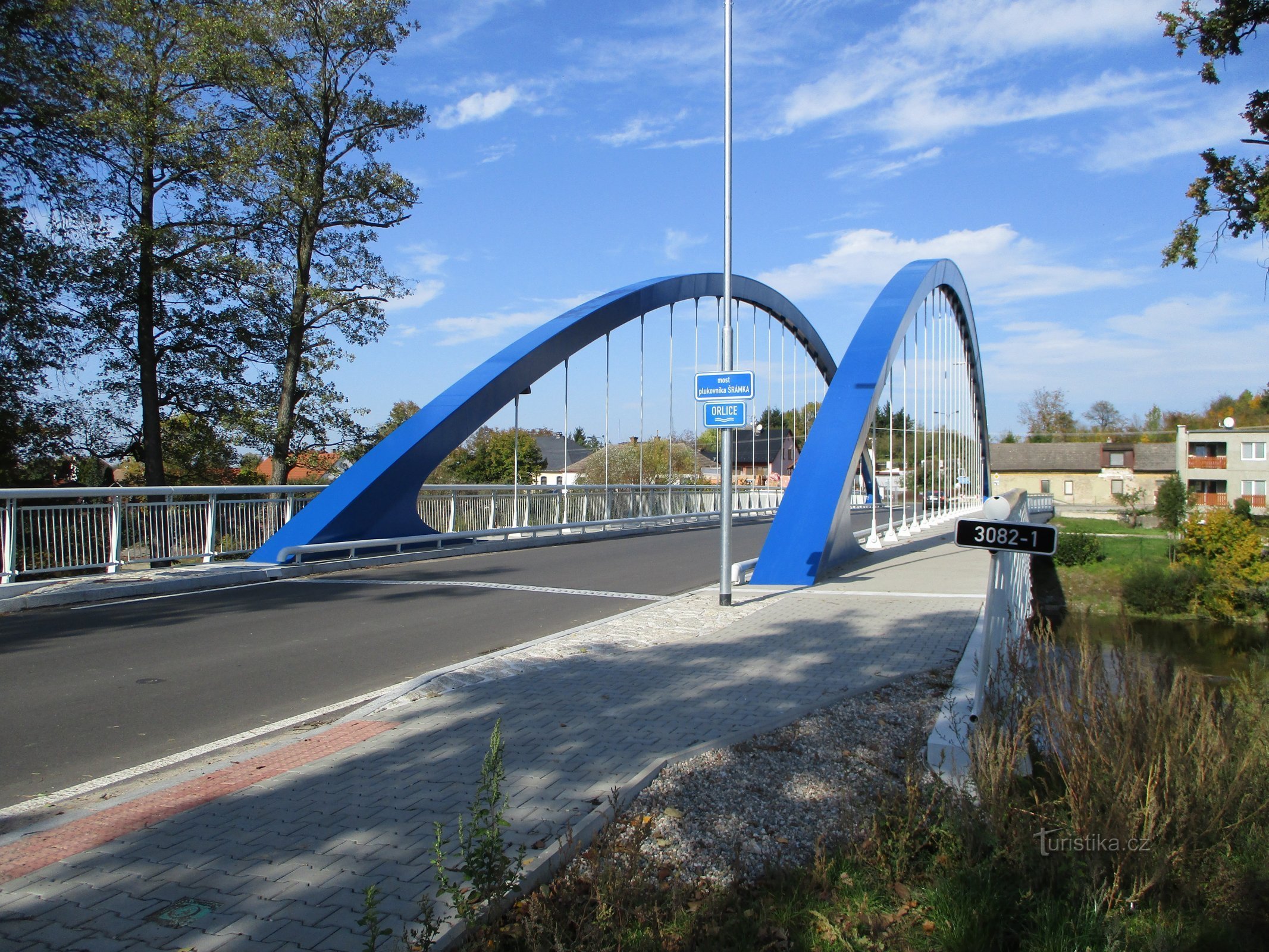 Most plk. Šrámka ve Svinarech (Hradec Králové, 13.10.2019)