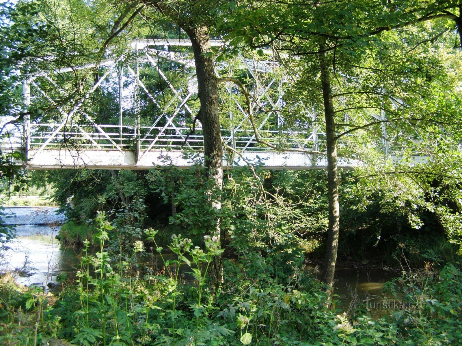 Il ponte sull'Elba a Stanovice