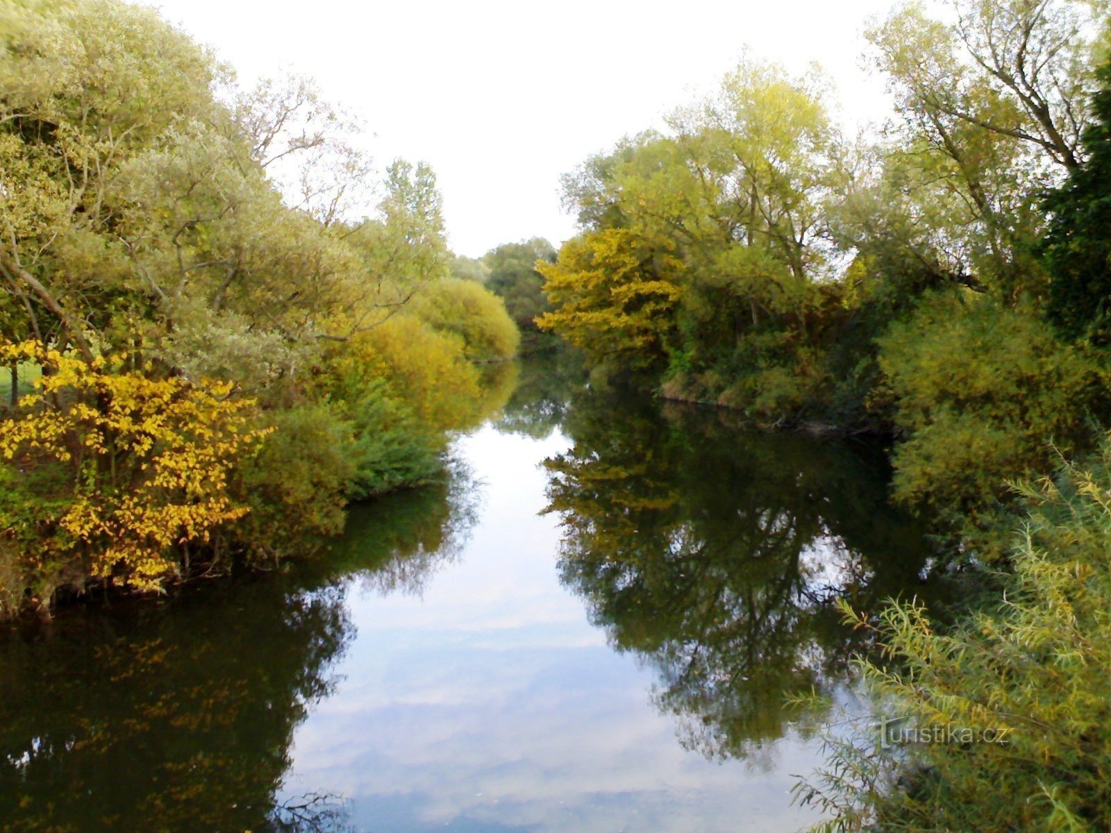 Pod peste Orlice lângă Blešno - Orlice în amonte