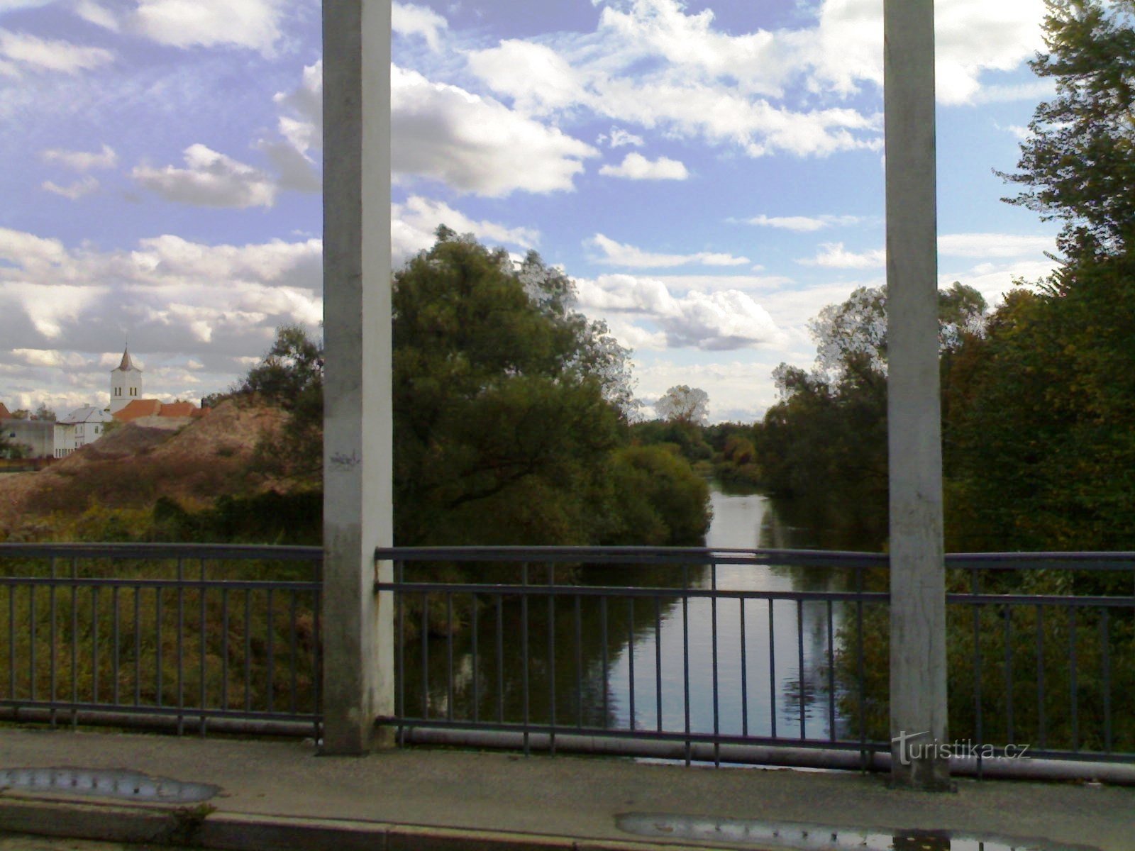 Brug over Orlica bij Týniště