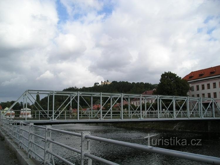 Γέφυρα πάνω από την Otava στο Sušice