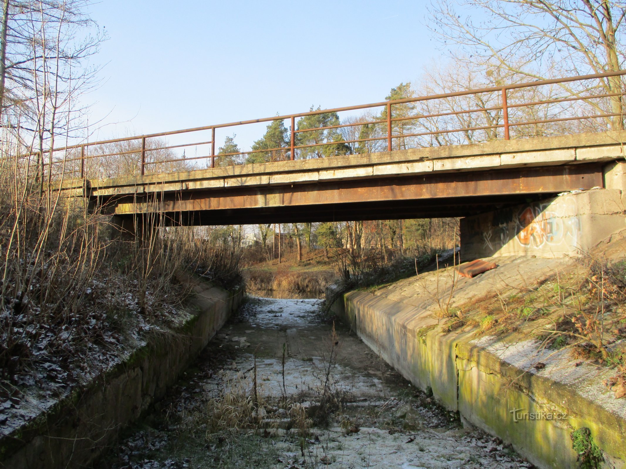 Ponte sopra Smržovský potok (Smiřice)