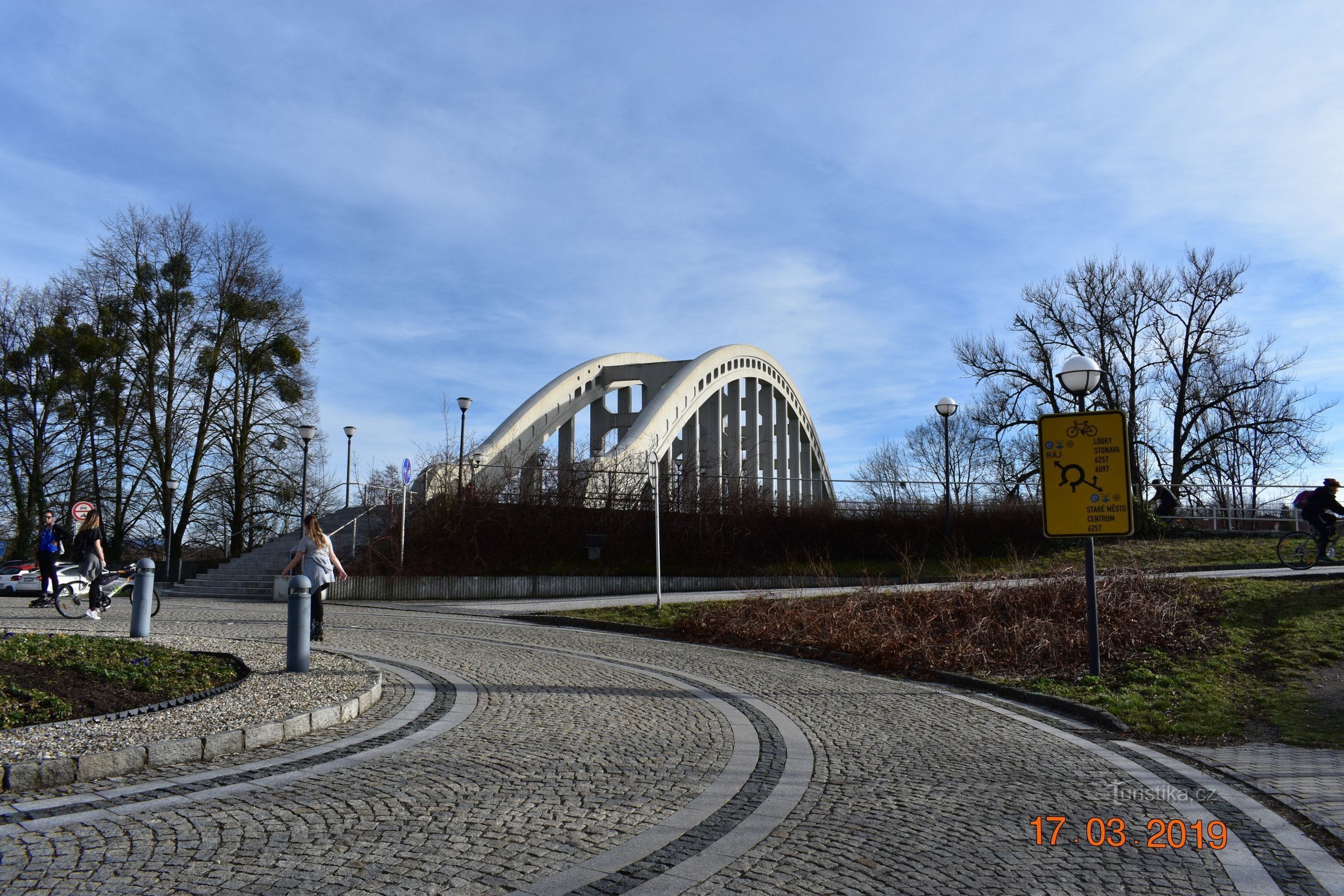 Bridge of the Sokol Heroes in Darkov (Karviná)