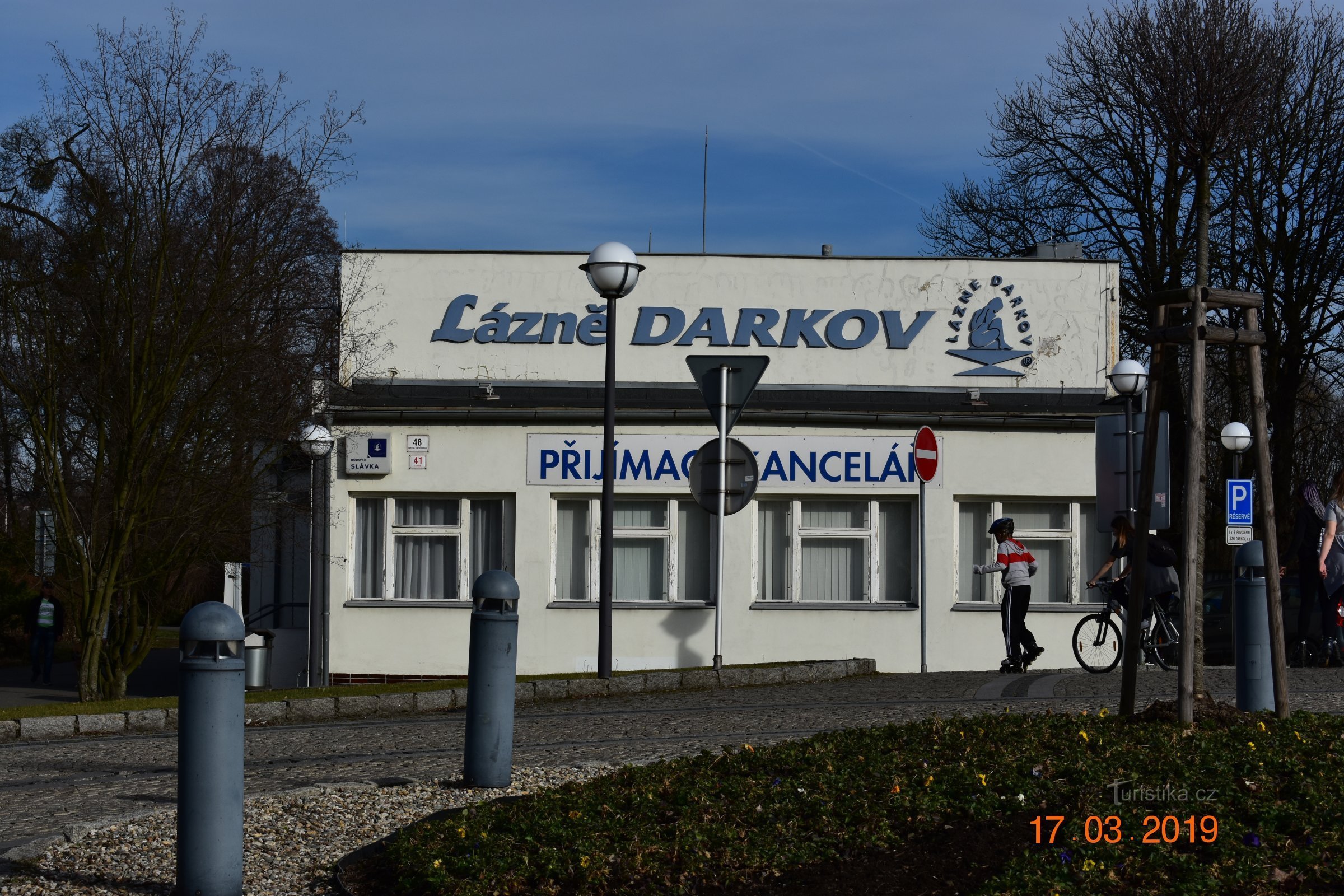 Brug van de Sokol-helden in Darkov (Karviná)