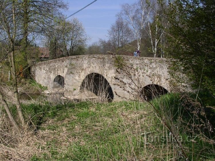 The bridge in Ronov nad Sázavou
