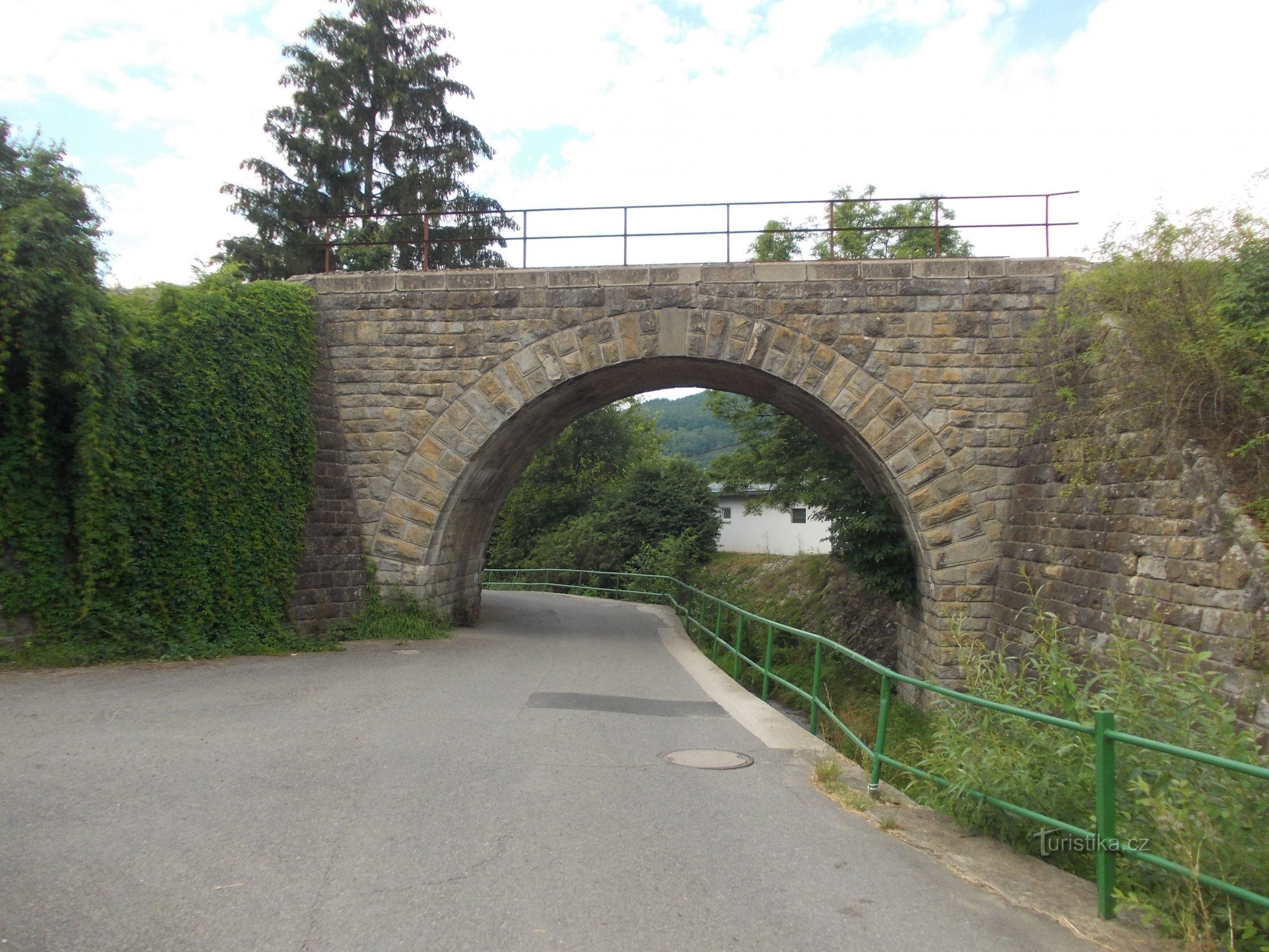 Brücke im sogenannten Hluňy-Schnitt