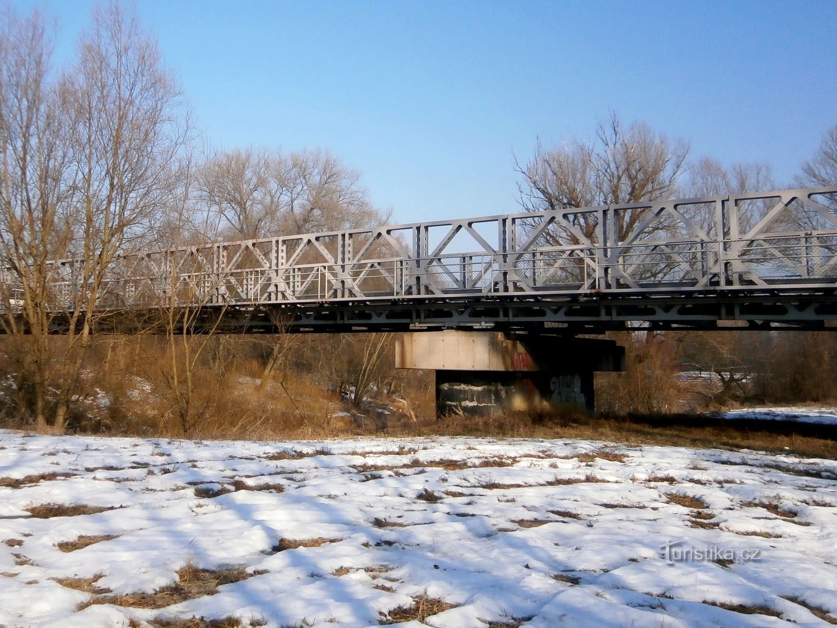 Bridge from Vysoké nad Labem to Opatovice nad Labem (February 13.2.2017, XNUMX)