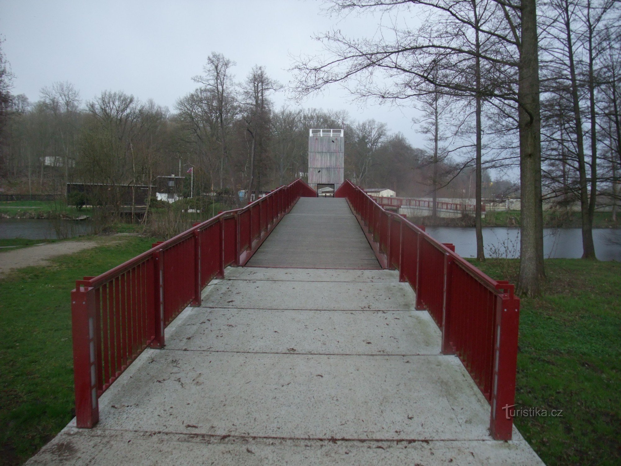 Belvédère du pont à Cheb