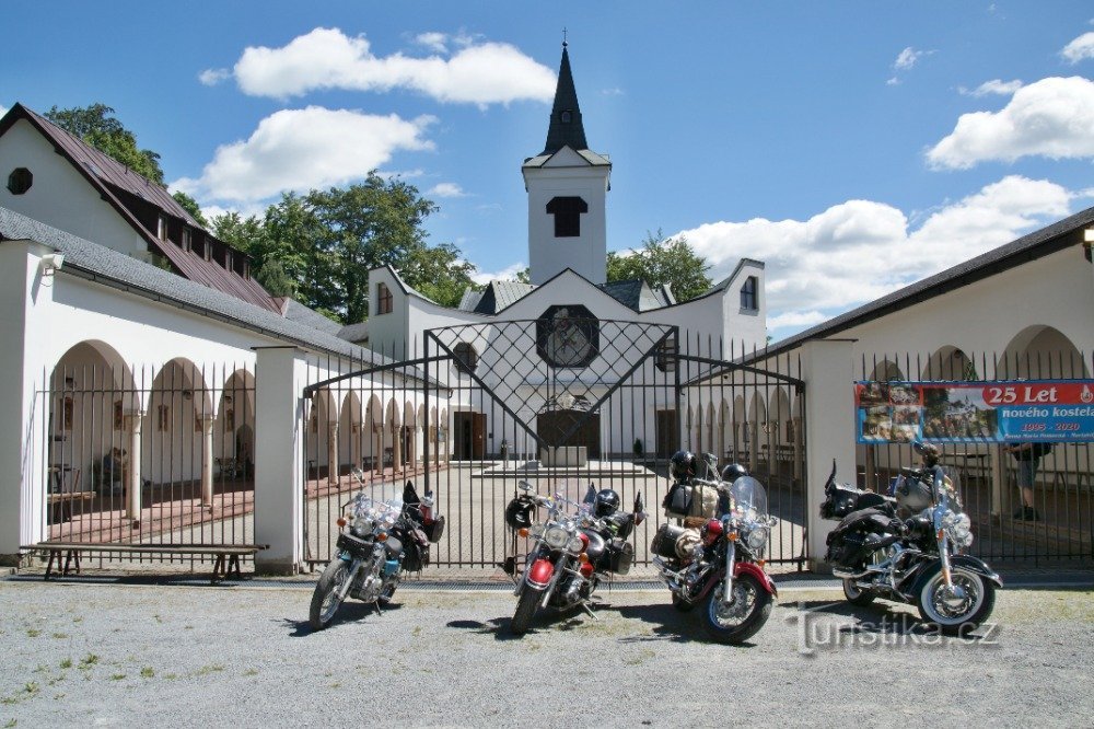 motorkářské svěcení na Mariahilf