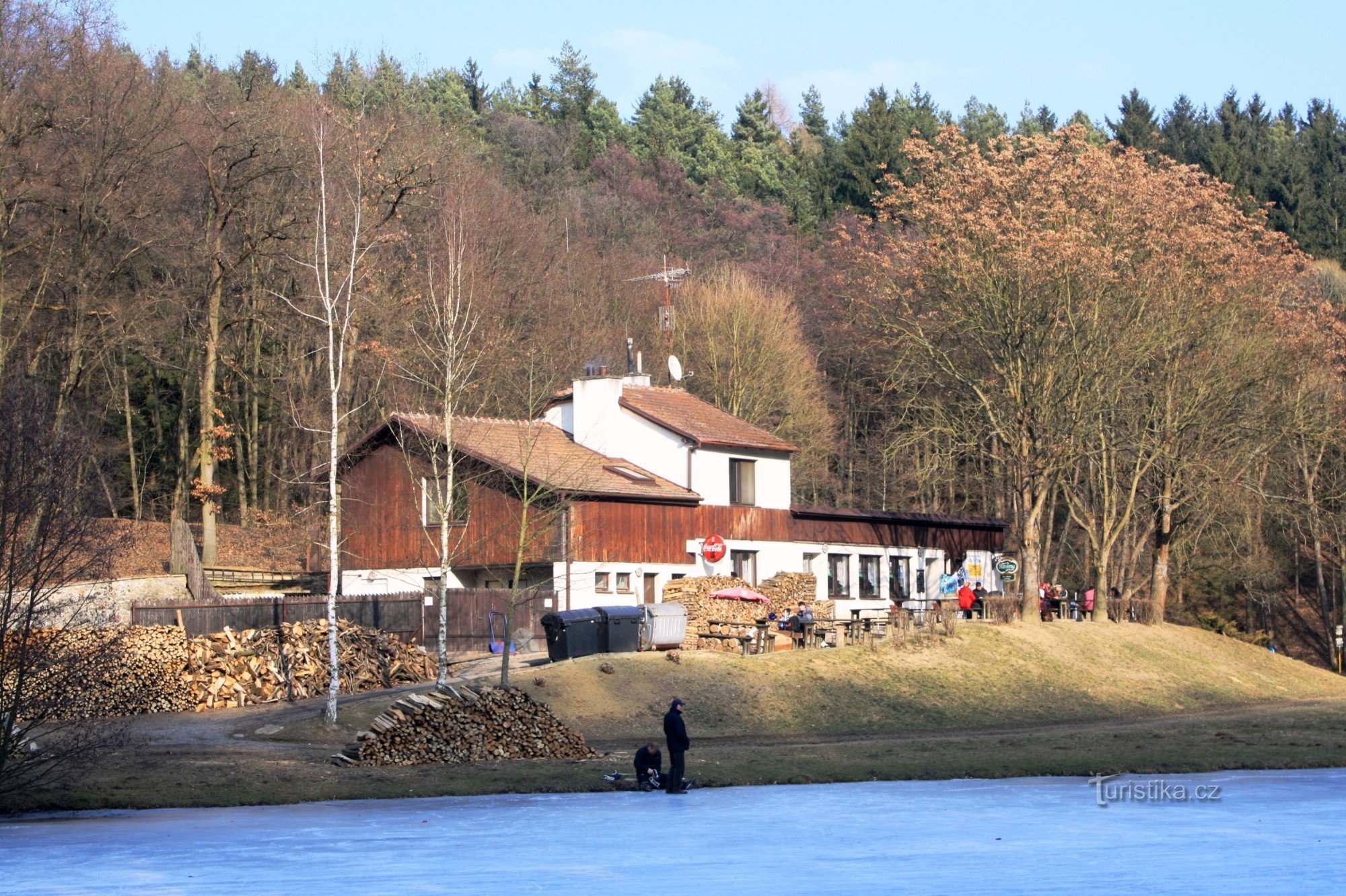 Mucha's shed in the Říčka valley