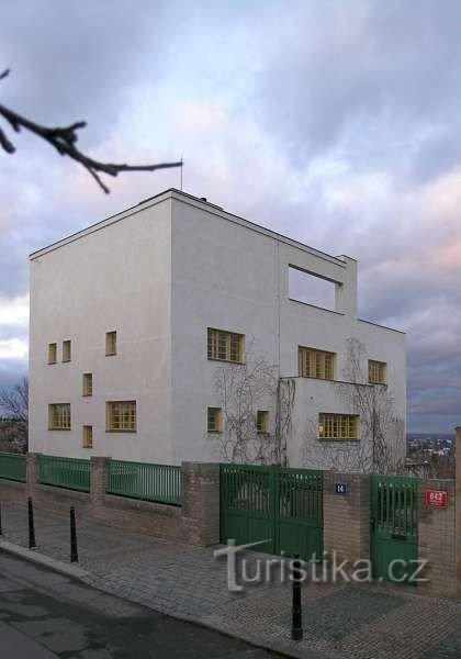 La villa de Müller à Střešovice