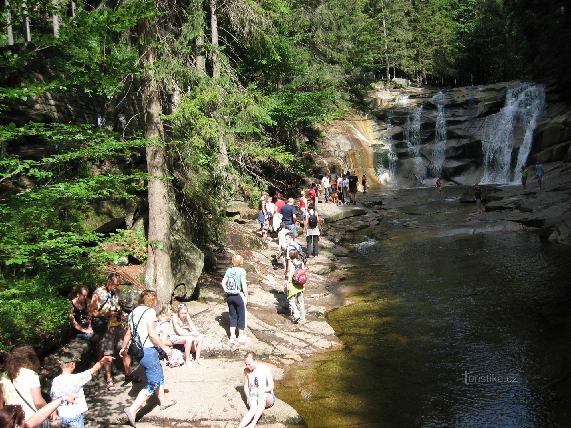 Mumlava waterfalls