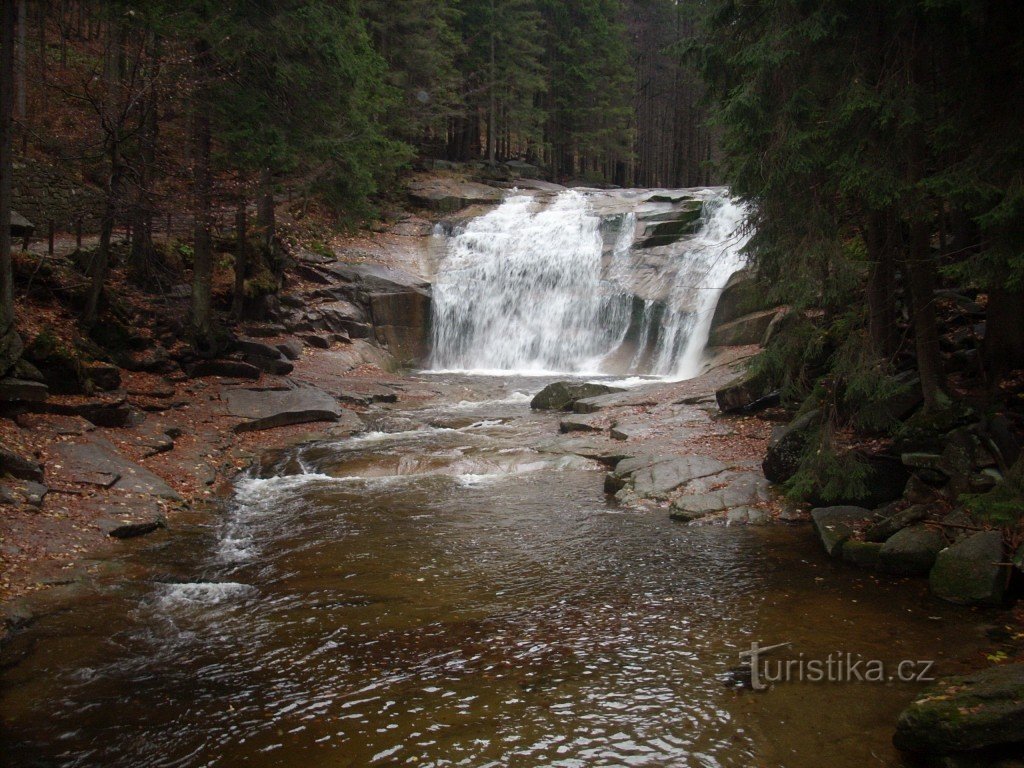 Mumlava-Wasserfall