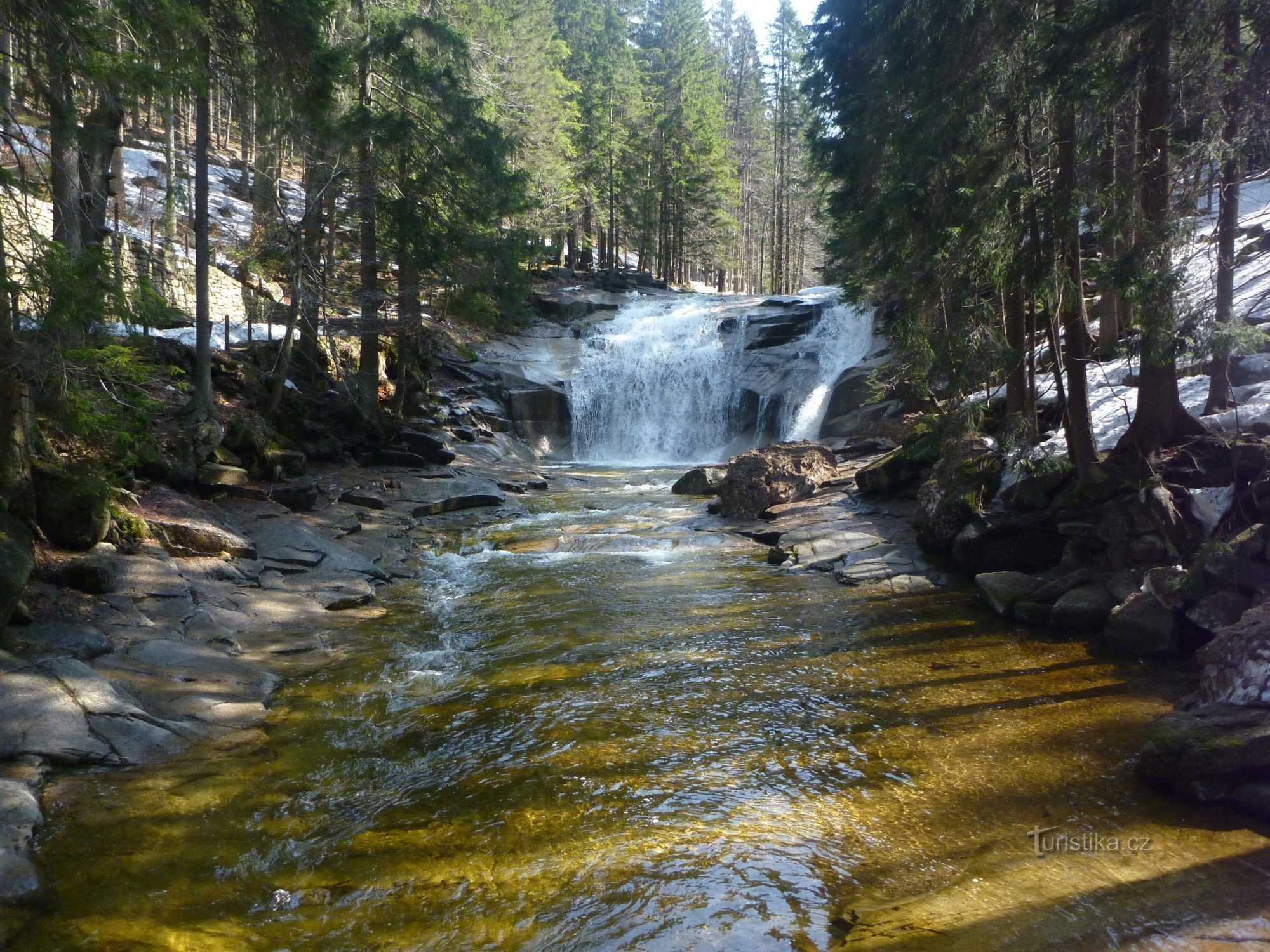 Mumlava waterfall