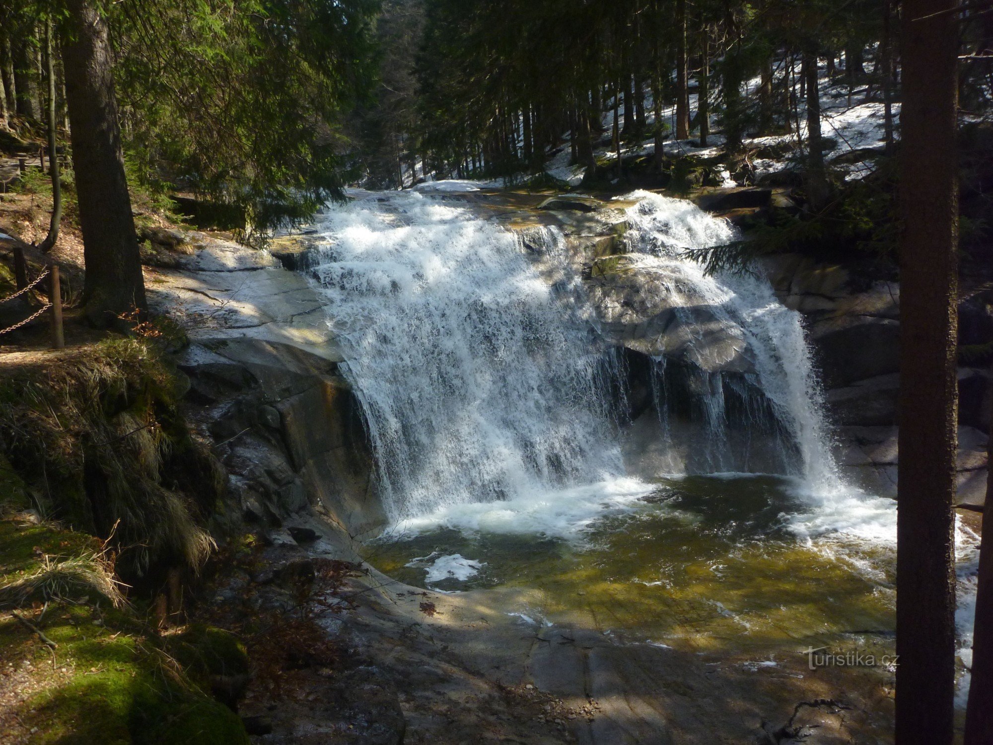 Mumlava waterfall