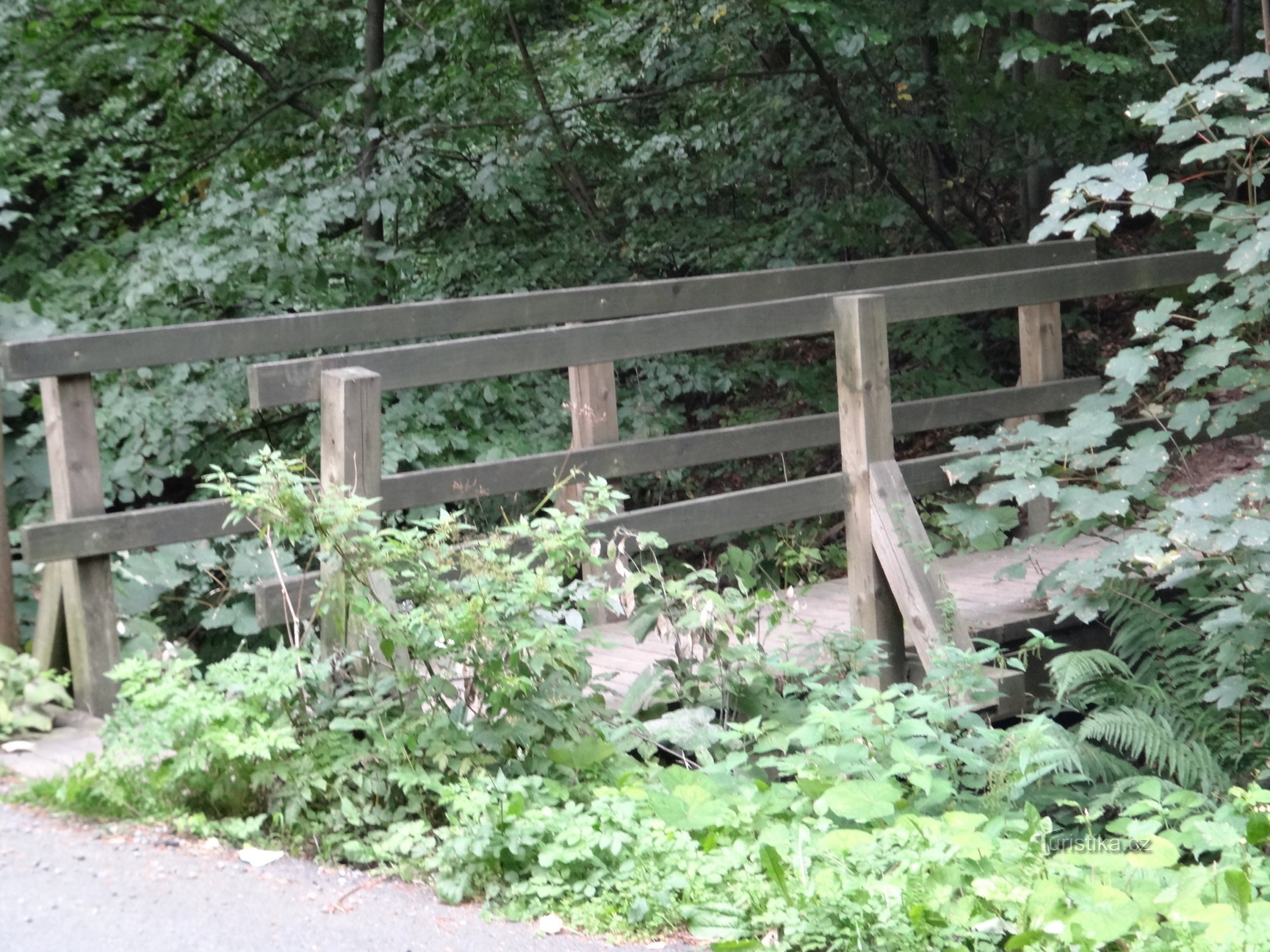 Brücke auf dem Weg