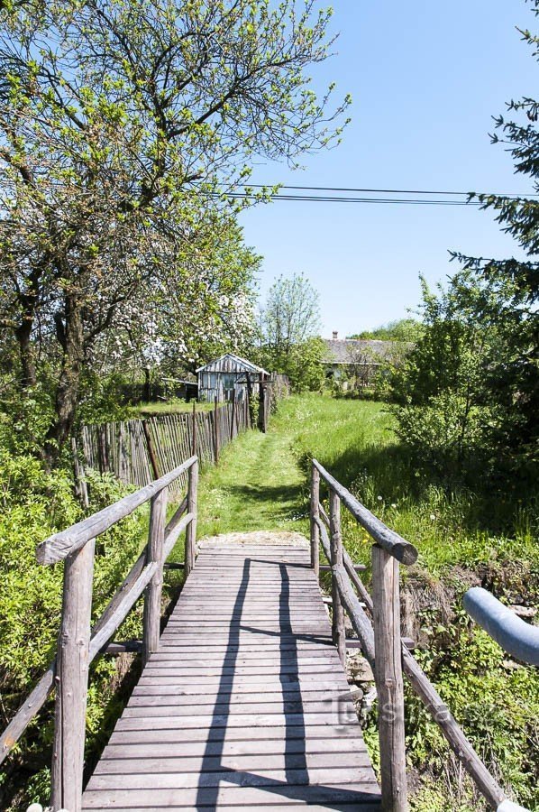 Brücke über Červenovodský potok