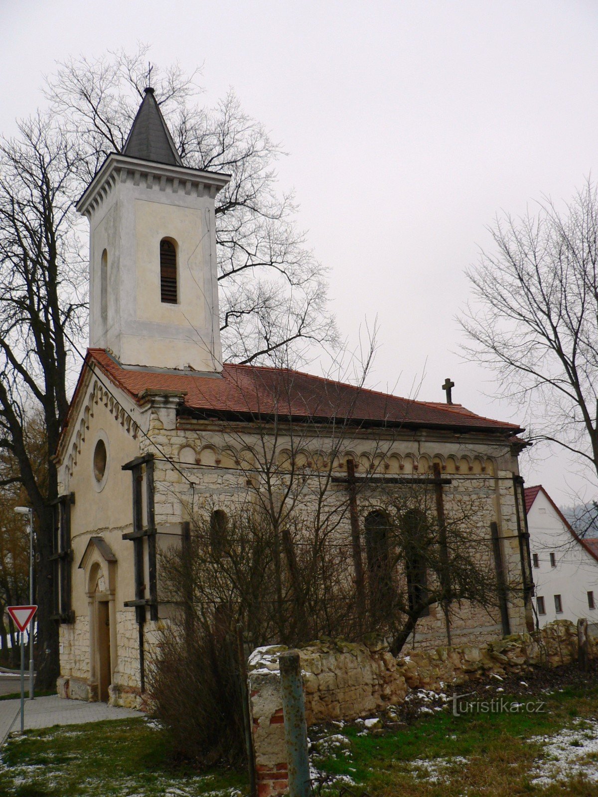 Mutějovice - Szent István-templom. Procopius