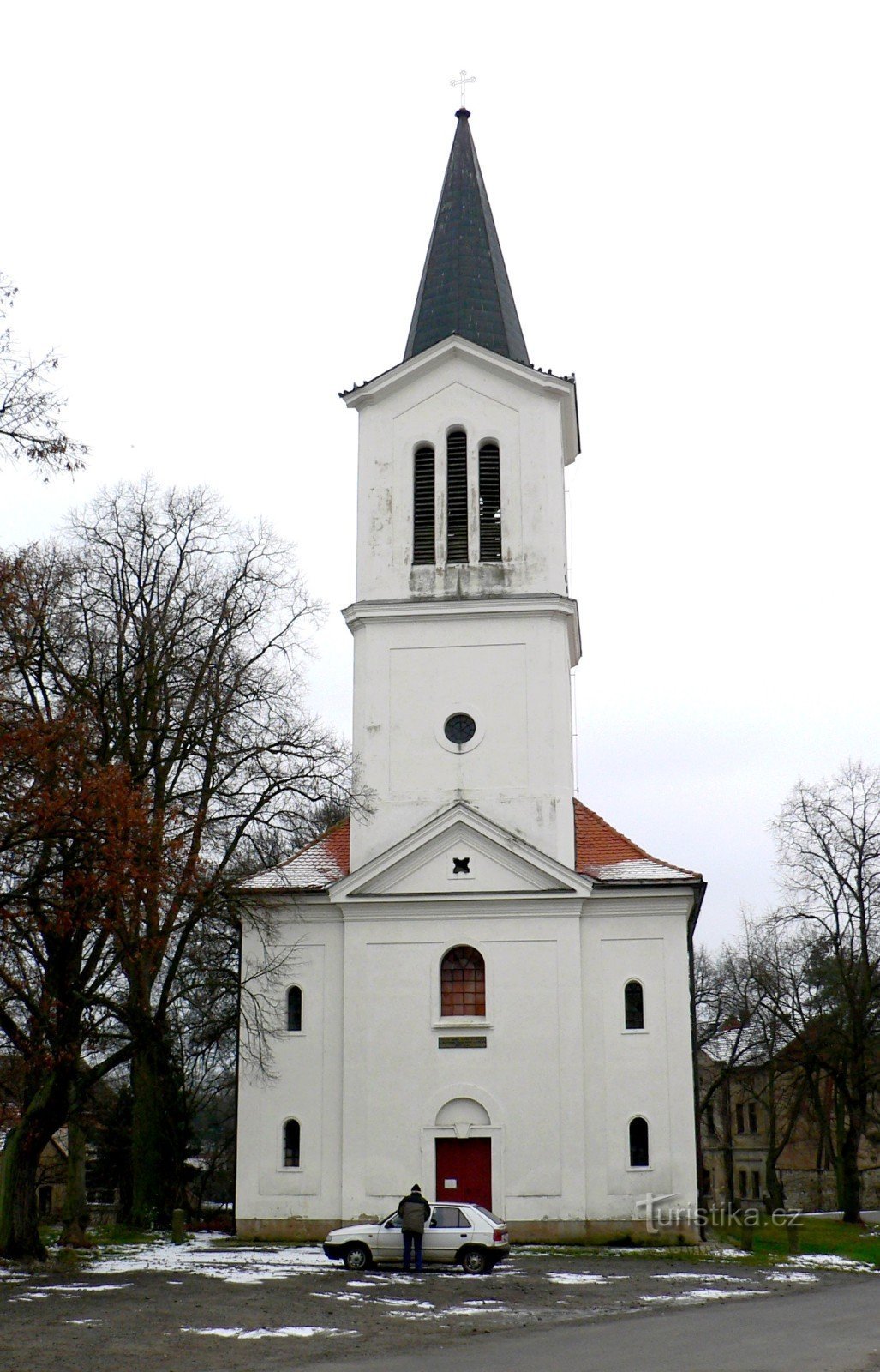 Mutějovice - kyrkan St. Wenceslas