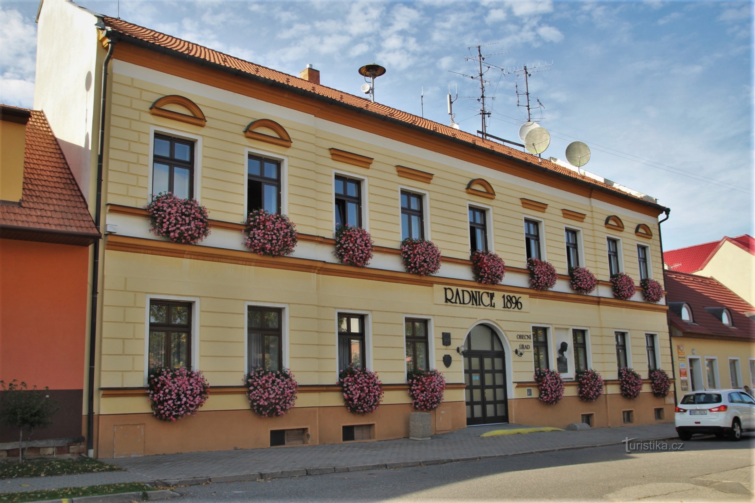 Mutěnice - stavba mestne hiše