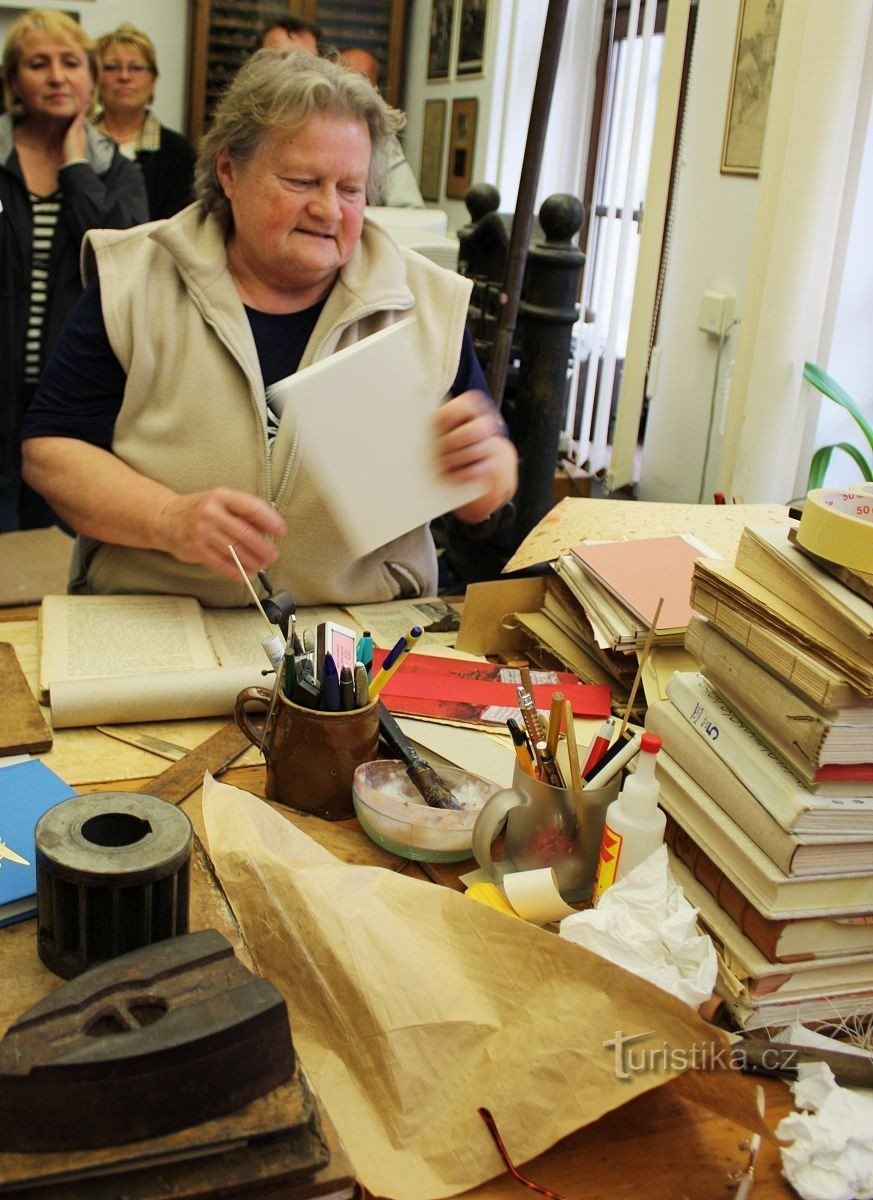 Musée Jenda Rajman et atelier de reliure