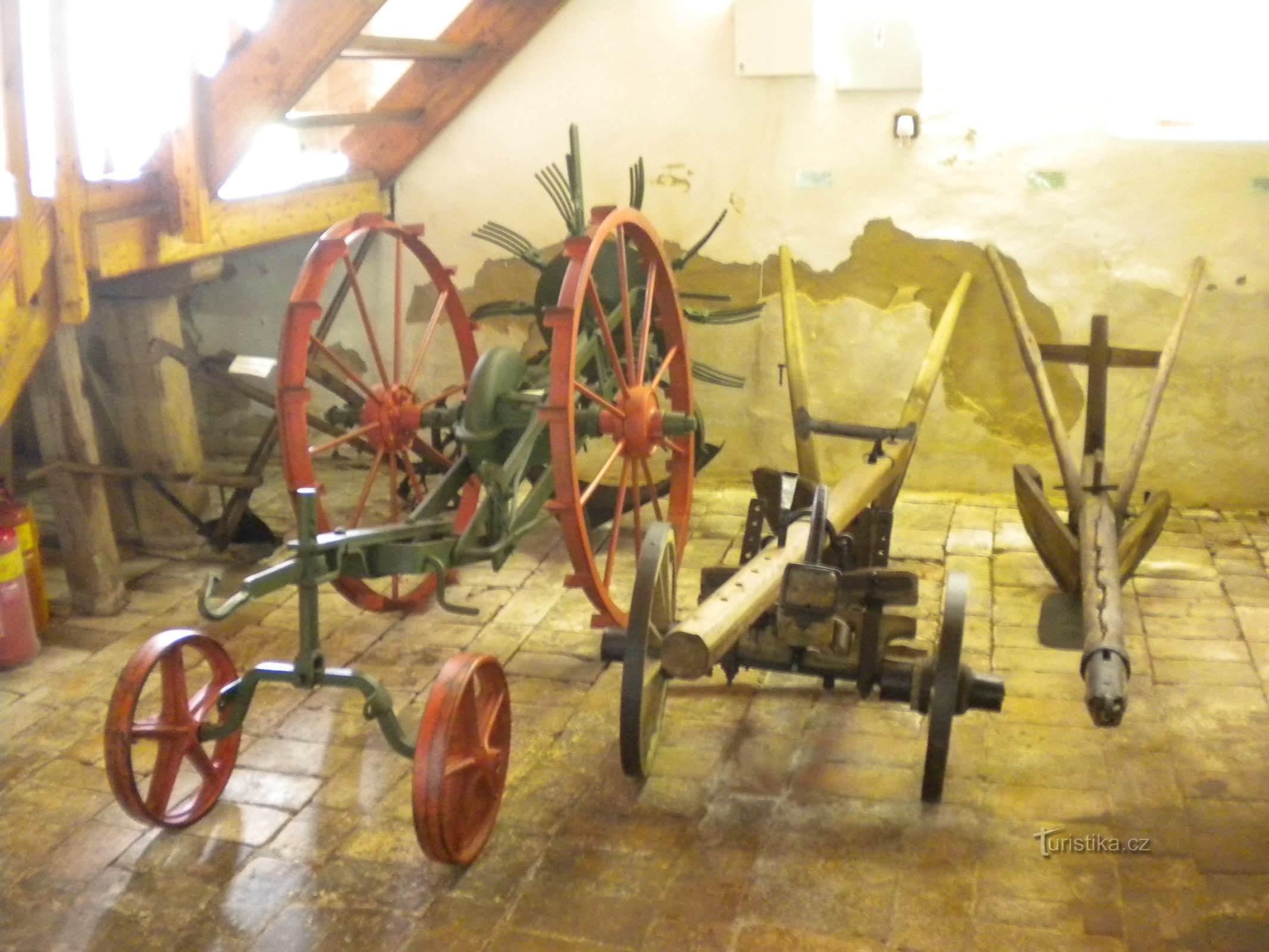 Museum for den tjekkiske landsby i Peruc