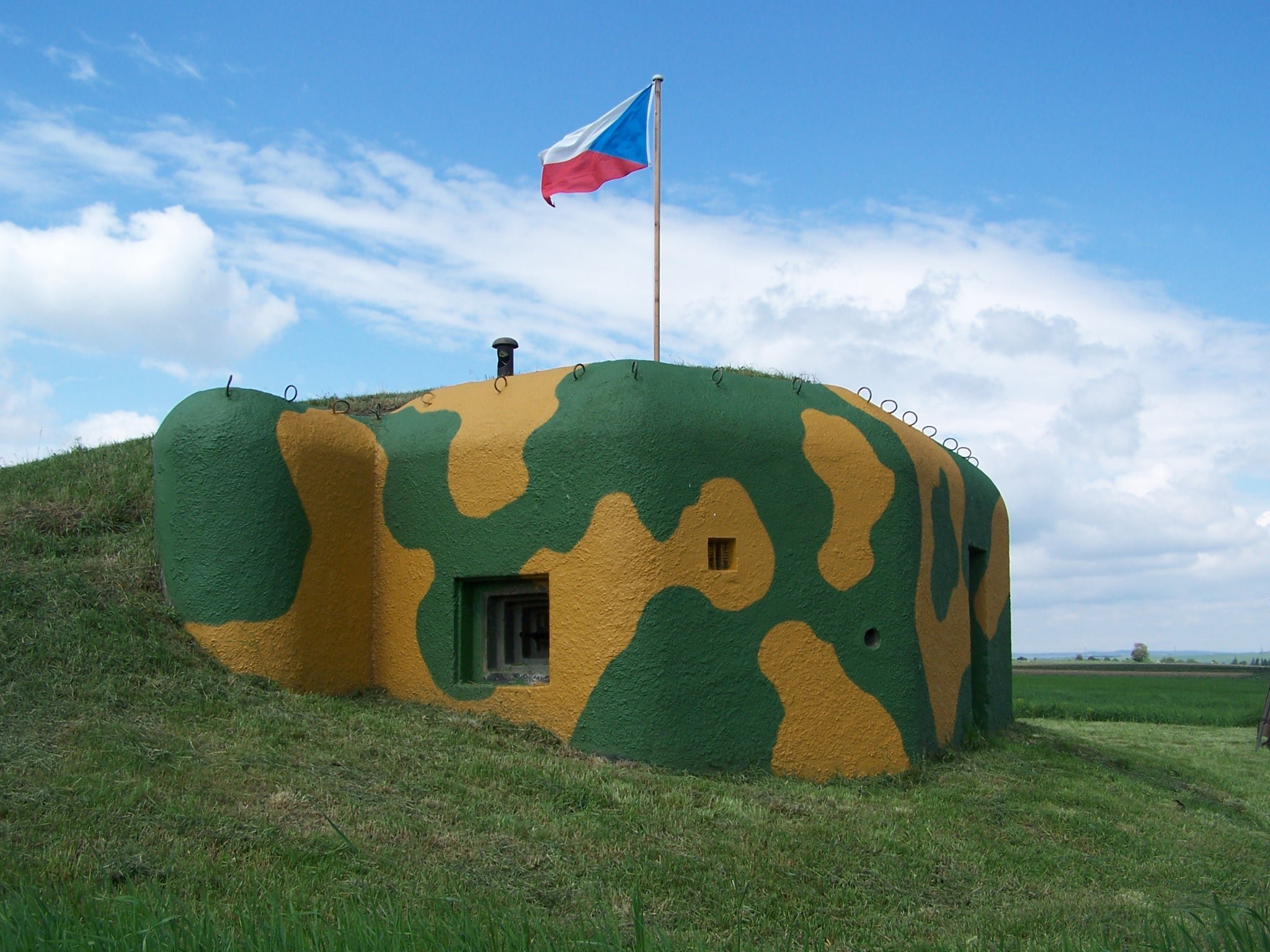 Museo de la República Checa fortificación 1938 en Slup