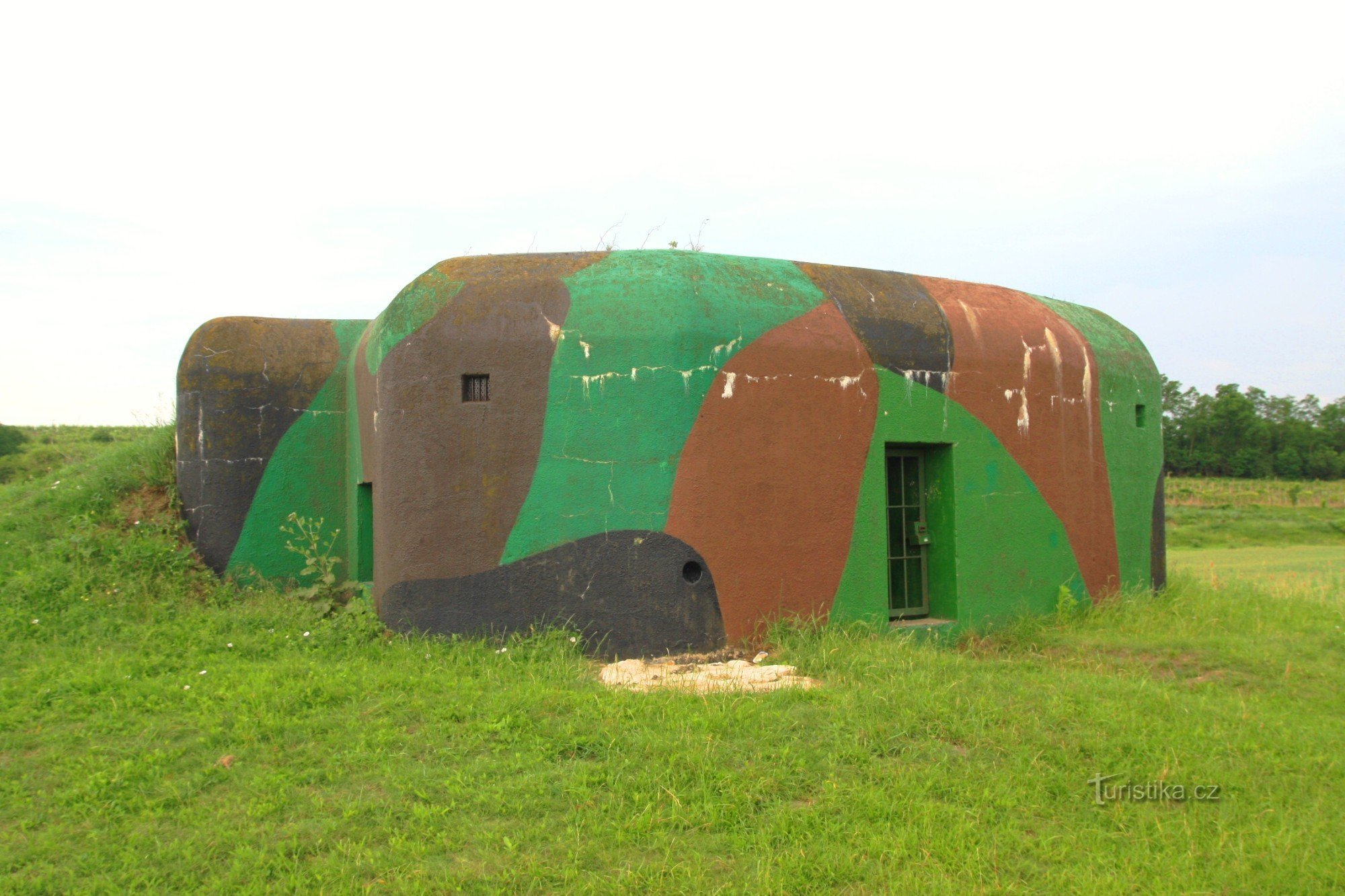 Museum van de Tsjechische Republiek fortificatie Bij de oude steengroeve