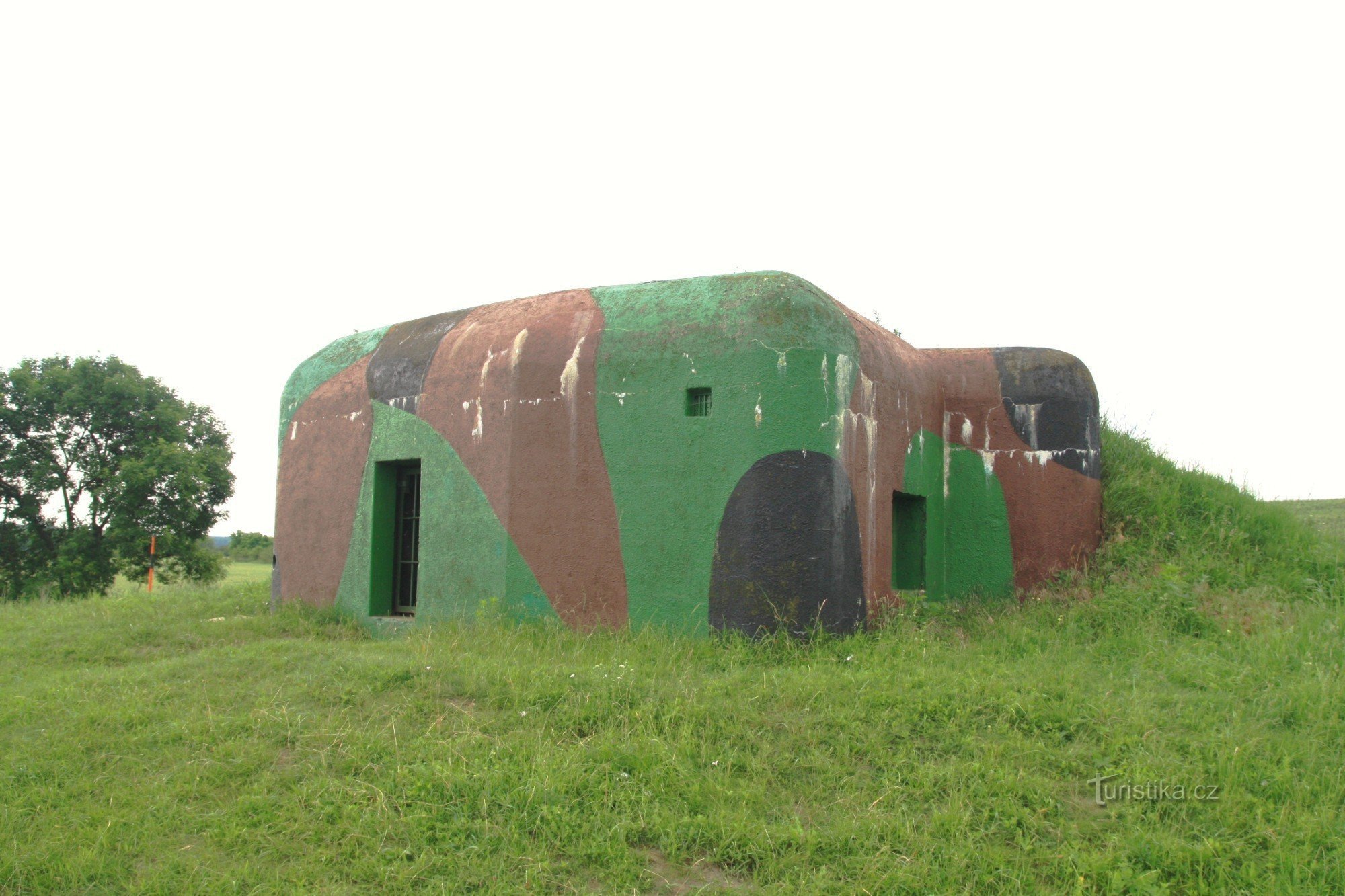 Museum van de Tsjechische Republiek fortificatie Bij de oude steengroeve