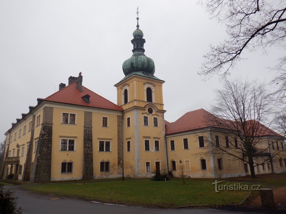 Muzeul cu patru foi de la Castelul Doksy