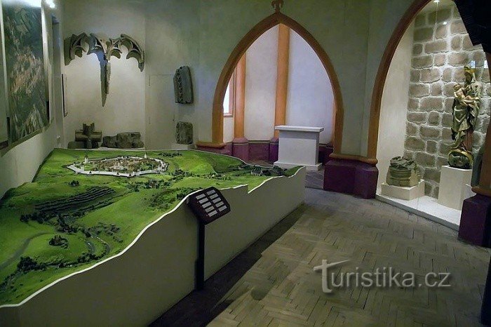 Muzeu - expoziție a Evului Mediu