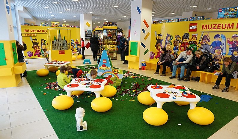 Muzeum kostek LEMI v Liberci a LEGO obchod