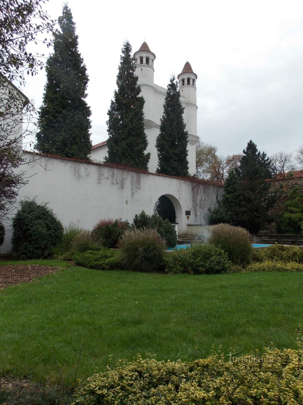 Museum in het kasteel in Nové Jičín - tentoonstelling van hoeden