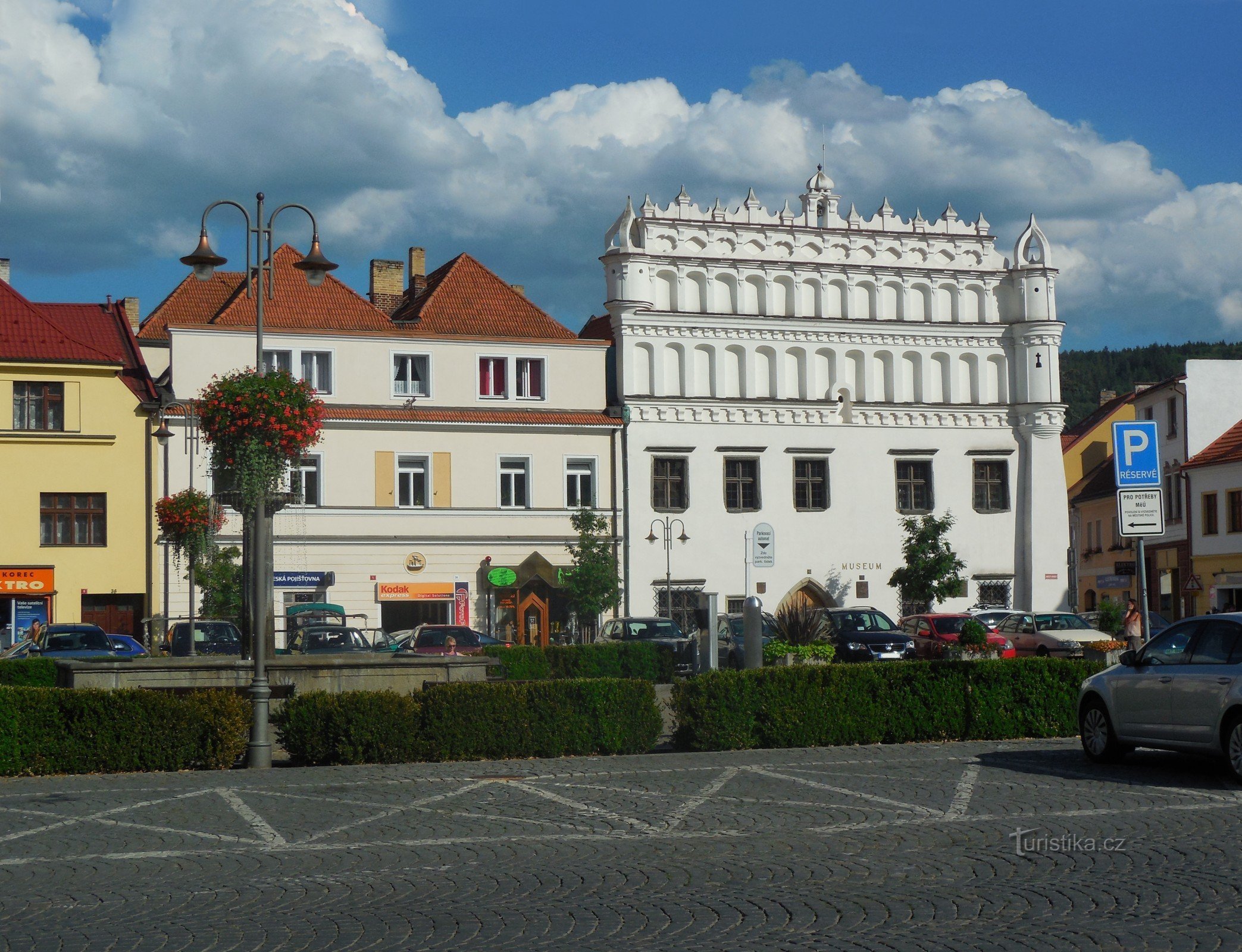 Bảo tàng Šumava Sušice sau Quảng trường Svobody, Sušice