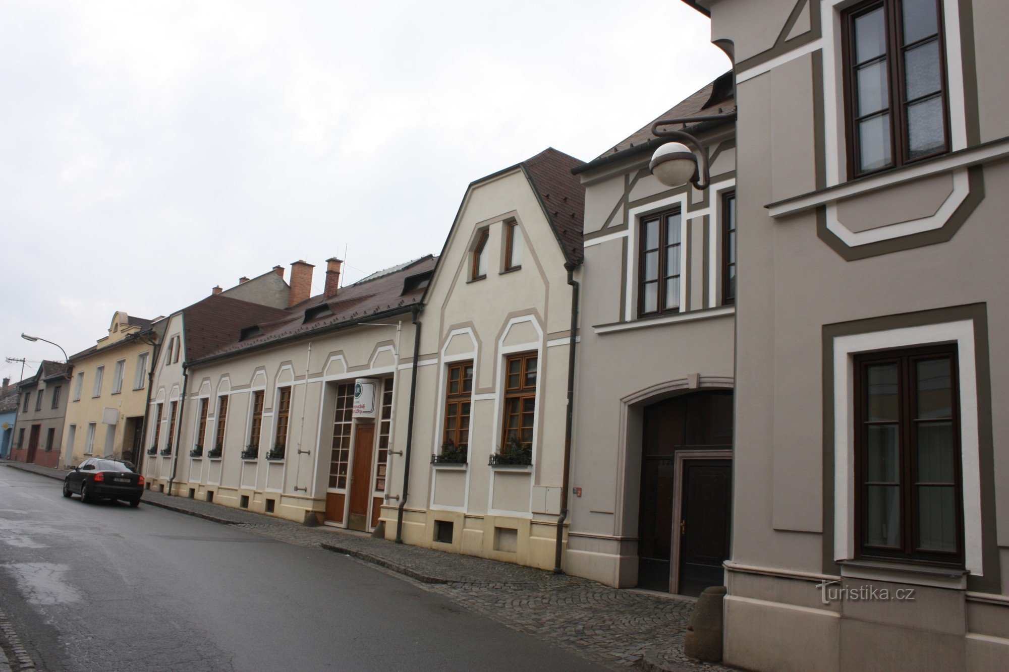 The cheese museum is located near a specialized cheese shop