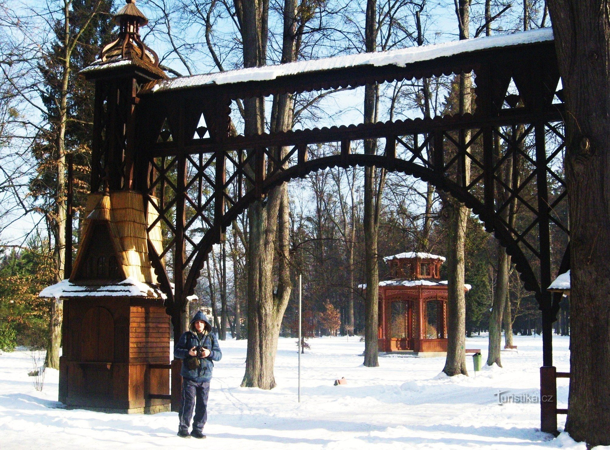 Rožnov pod Radhoštěm の自然の中の博物館