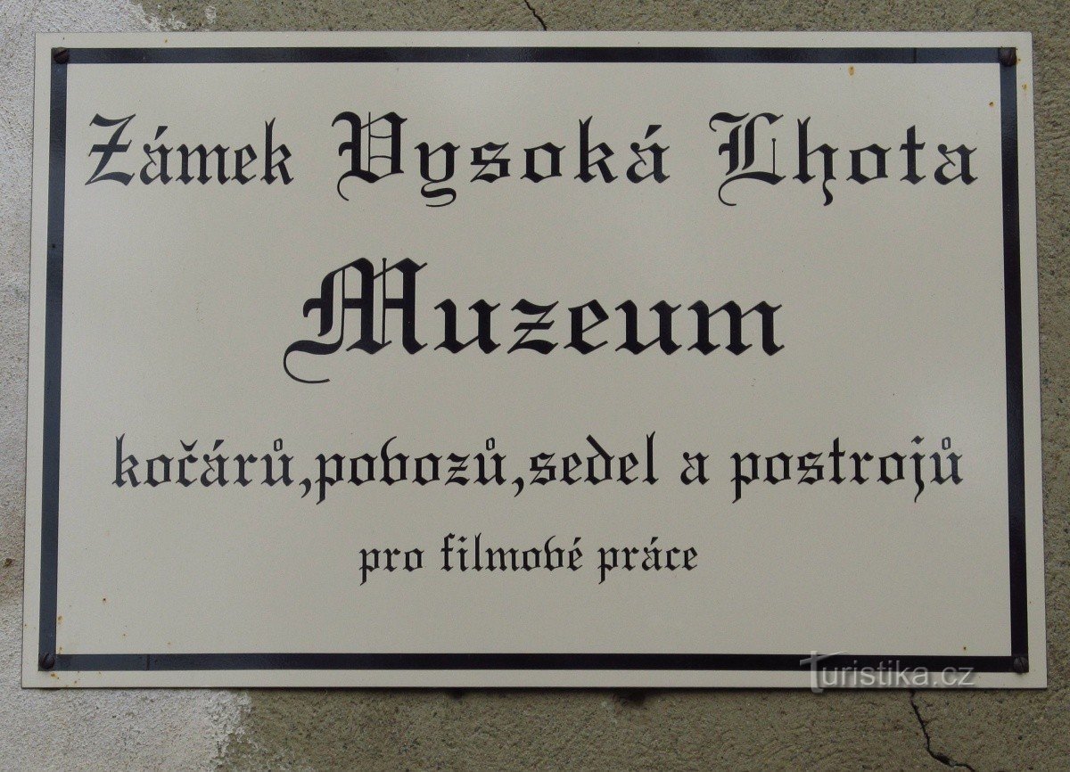 Musée Vysoká Lhota