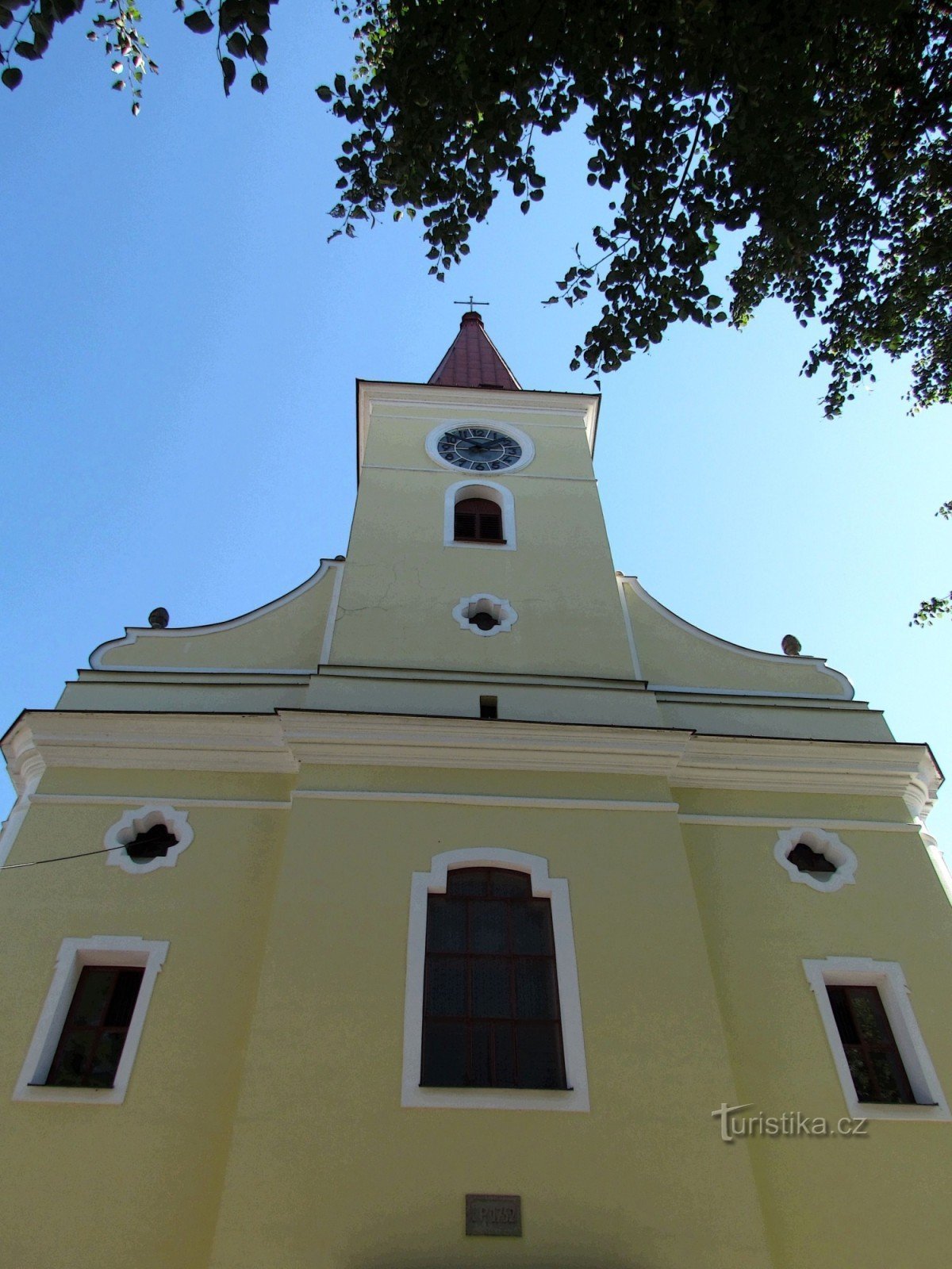 Mysločovice - Den heliga treenighetens kyrka