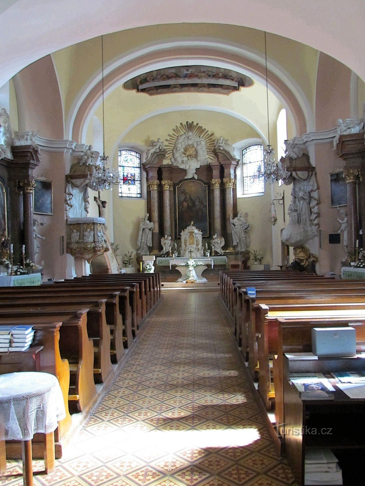 Mysločovice - Den heliga treenighetens kyrka